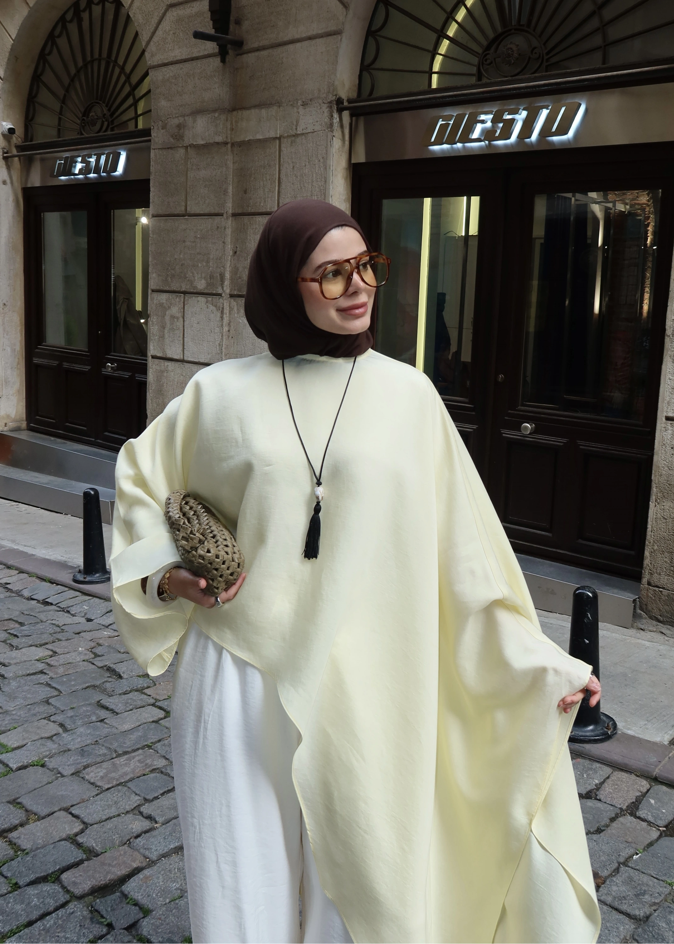 7147 ARABİK ASİMETRİK ÜST sarı