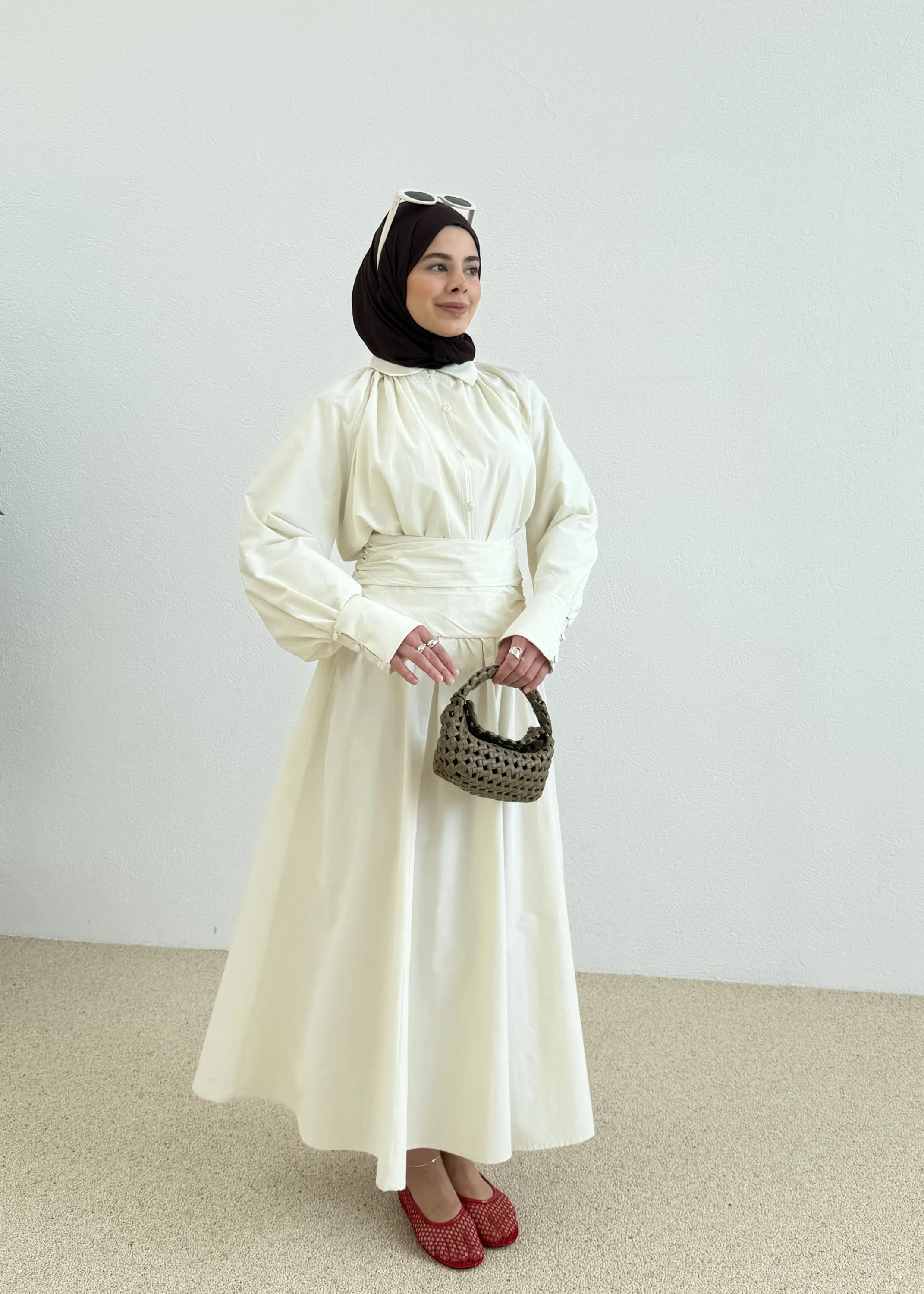 BEL OTURTMA İKİLİ PREMİUM TAKIM vanilya