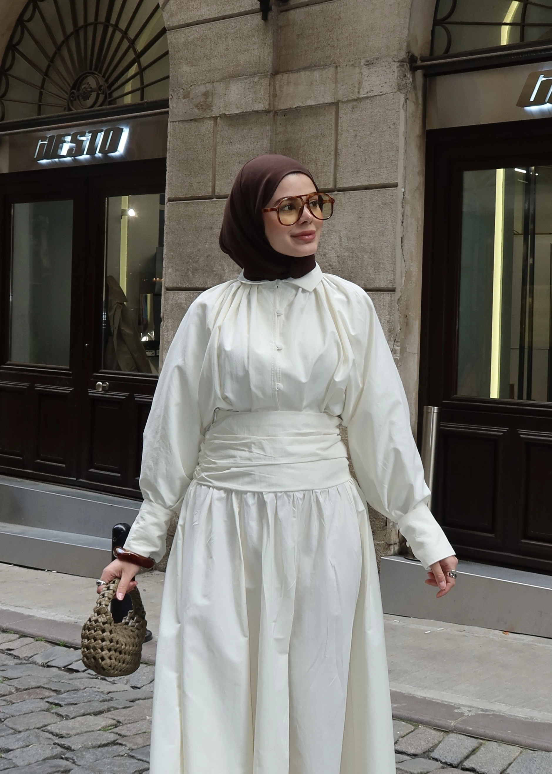 2057 BEL OTURTMA İKİLİ PREMİUM TAKIM vanilya