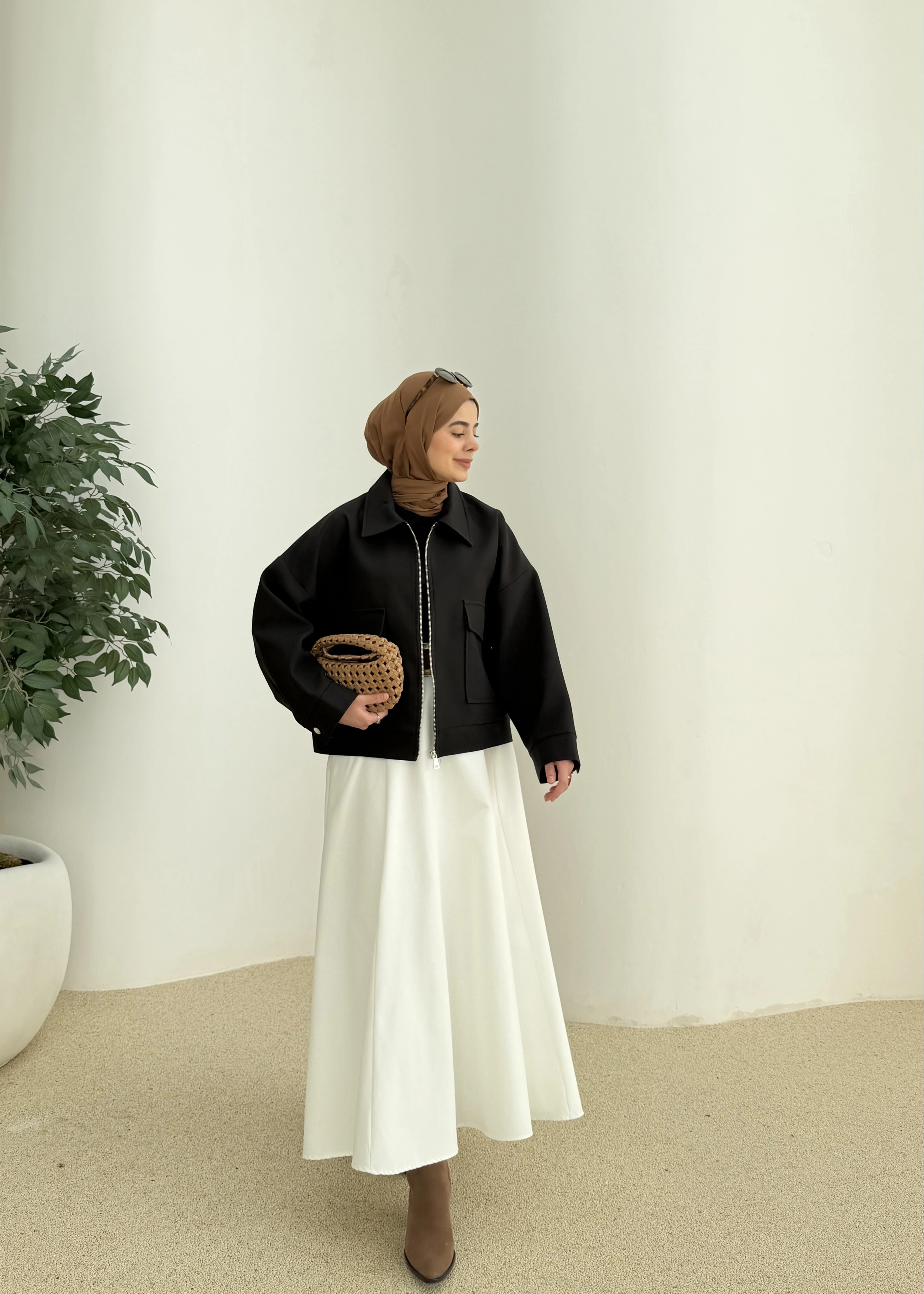 7670 BOMBER CEKET SİYAH