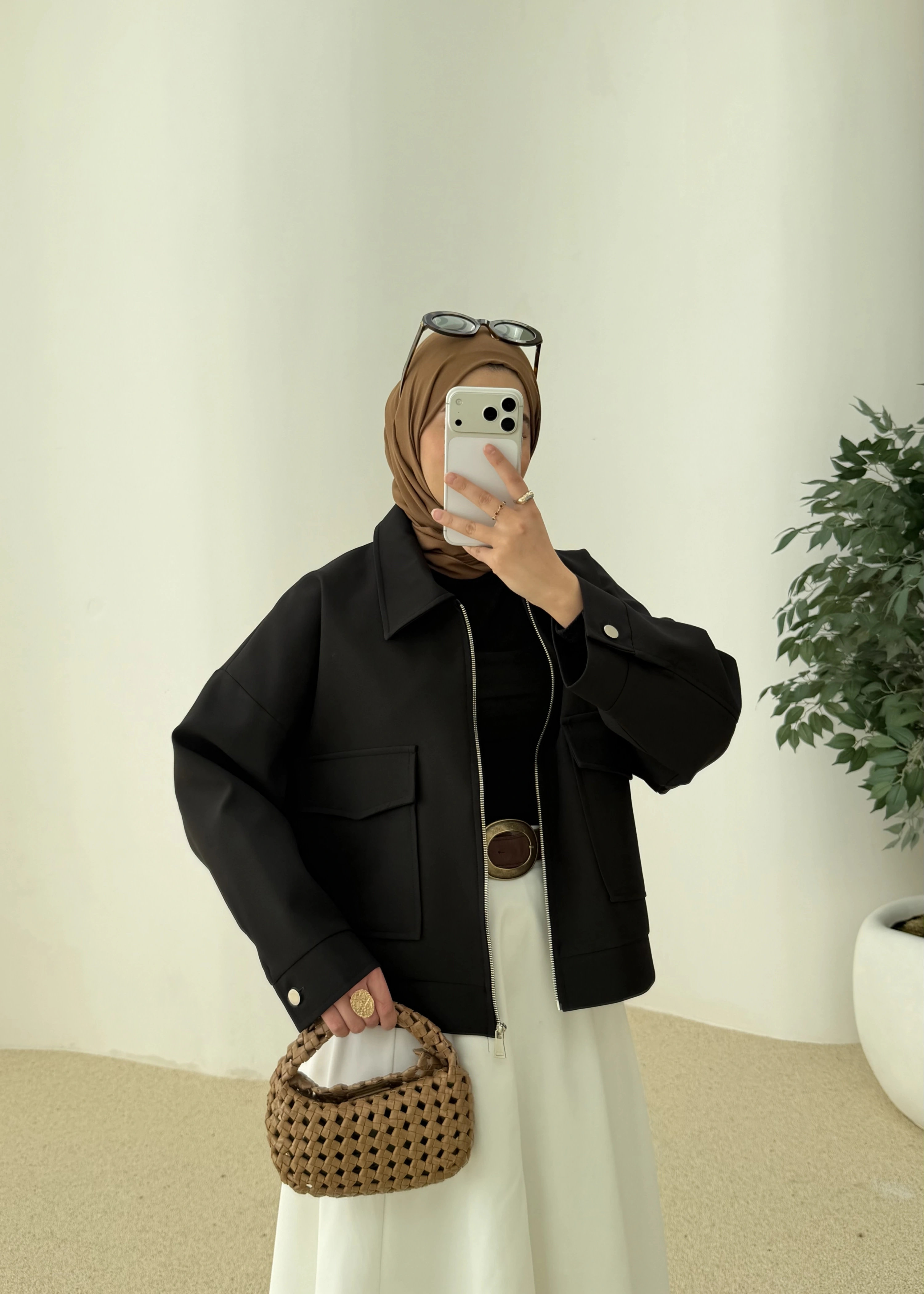 7670 BOMBER CEKET SİYAH