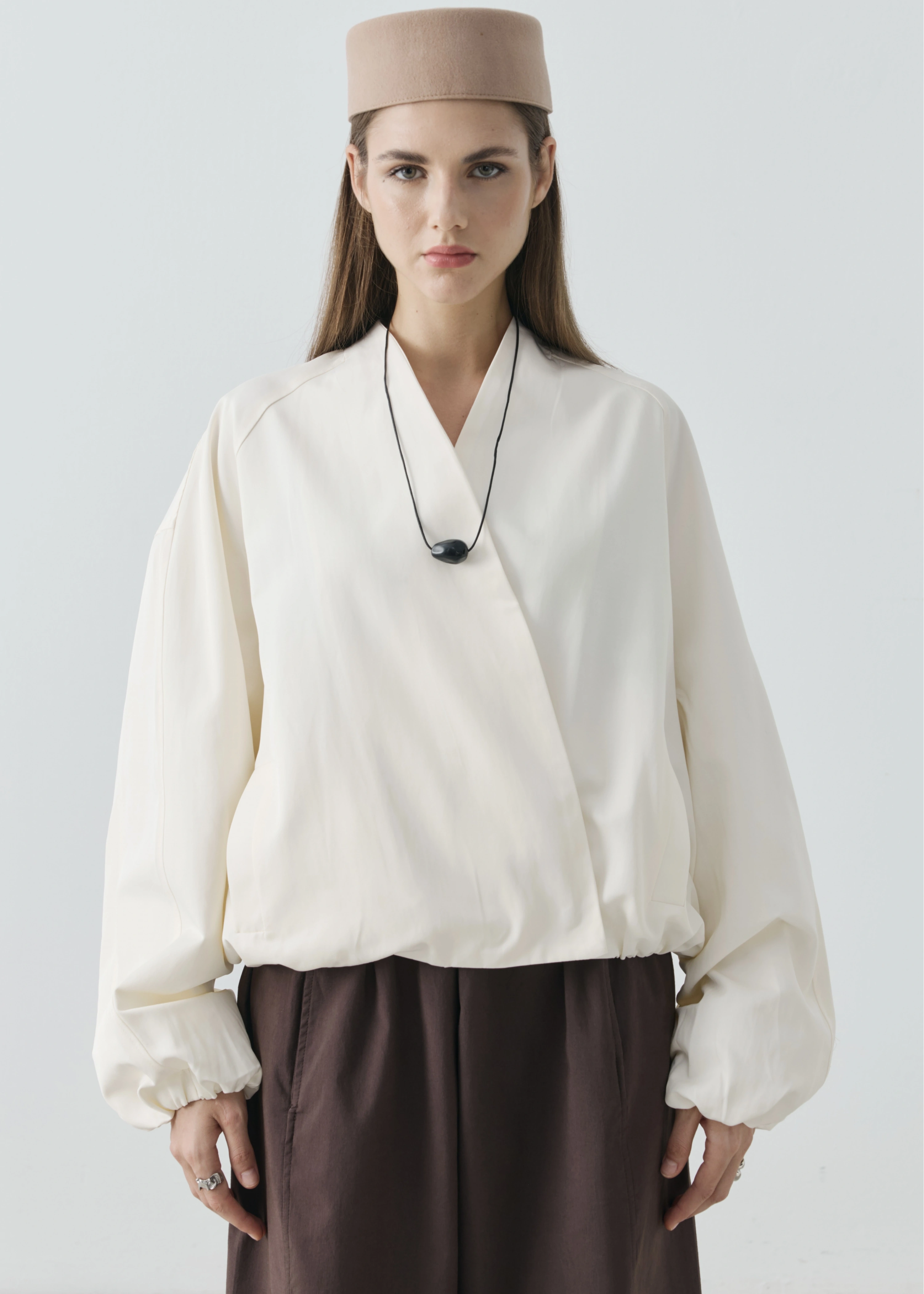 7774 SELECTION KRUVAZE BOMBER CEKET KREM