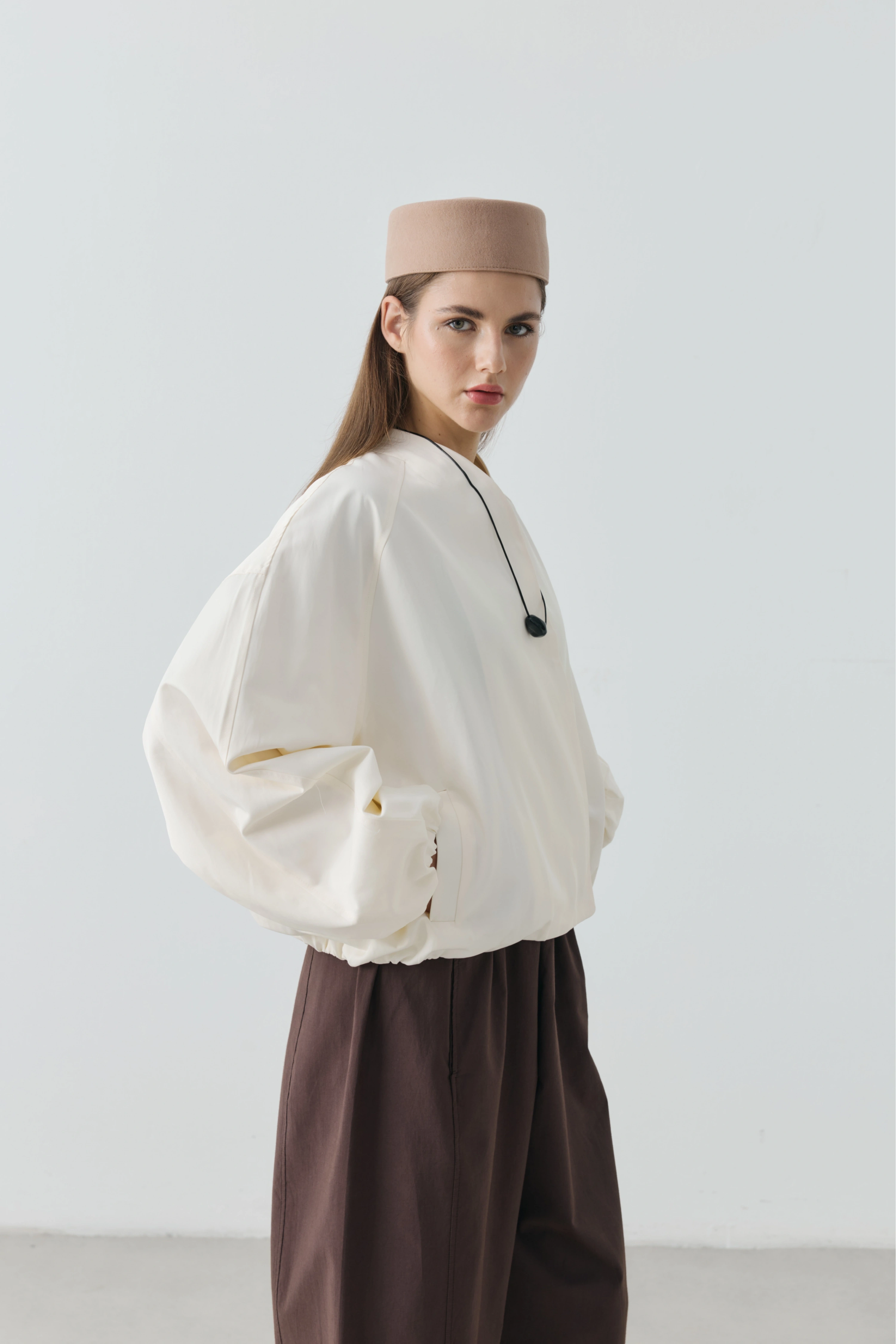7774 SELECTION KRUVAZE BOMBER CEKET KREM