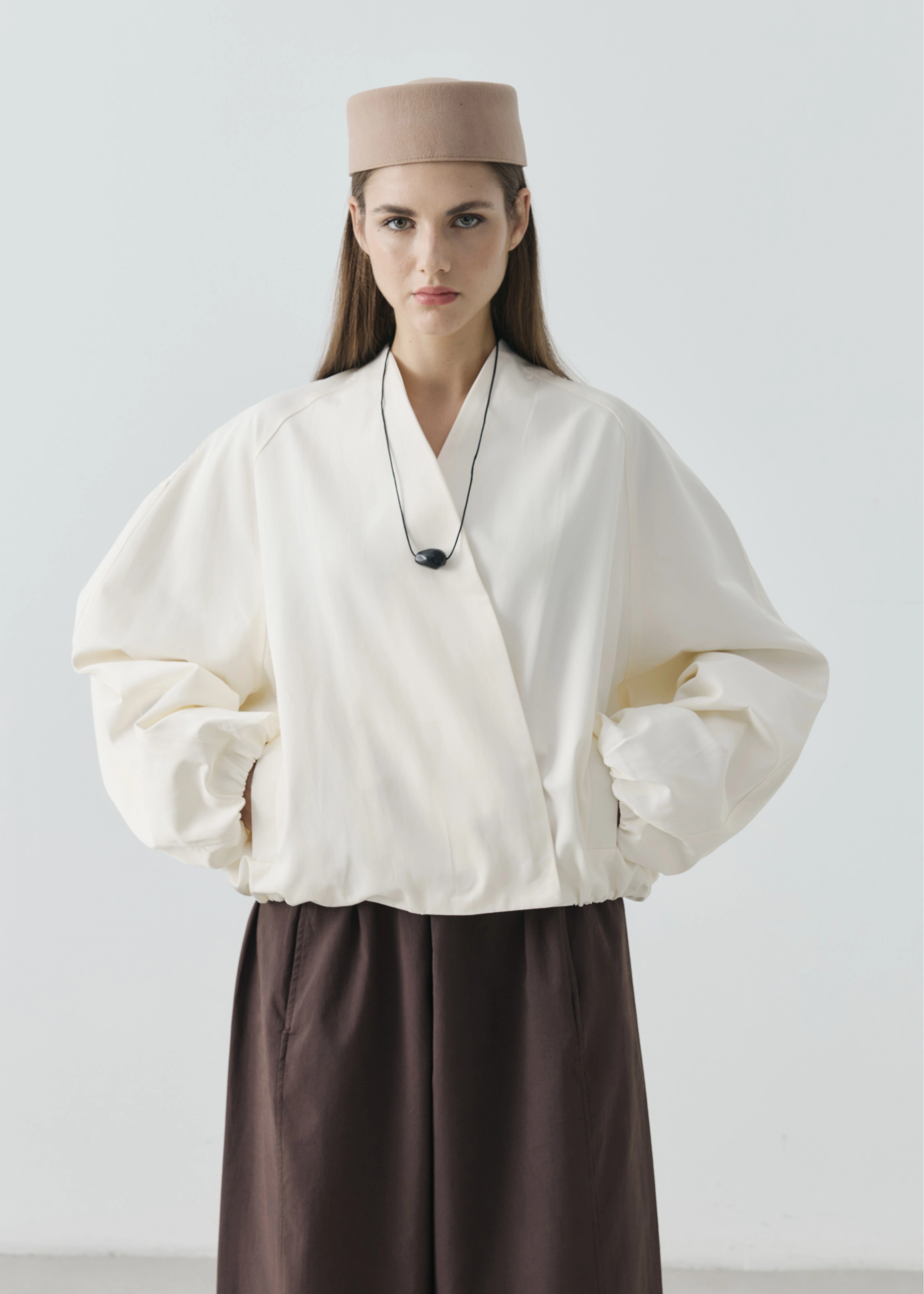 7774 SELECTION KRUVAZE BOMBER CEKET KREM