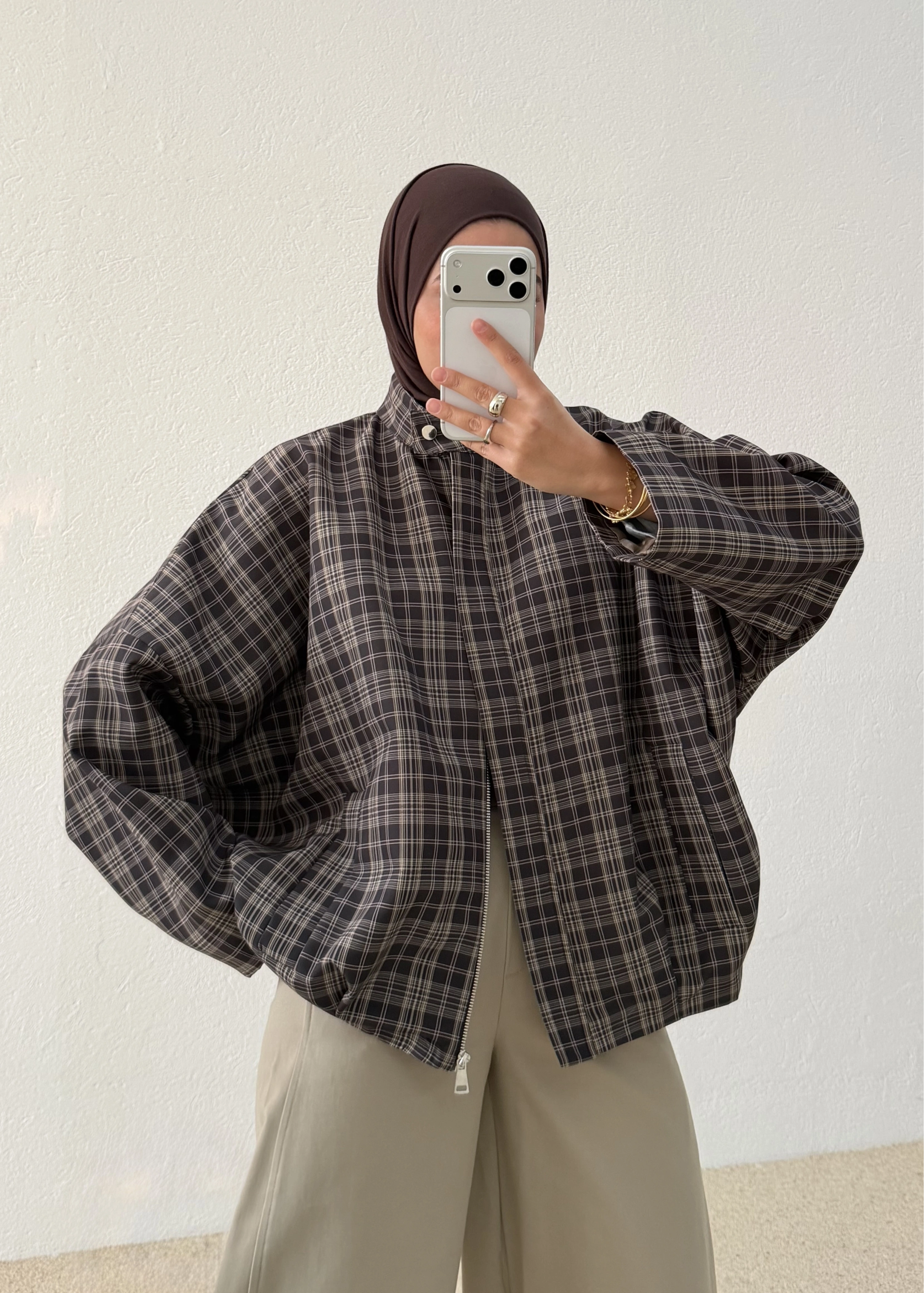 7896 EKOSE _BOMBER CEKET KAHVE