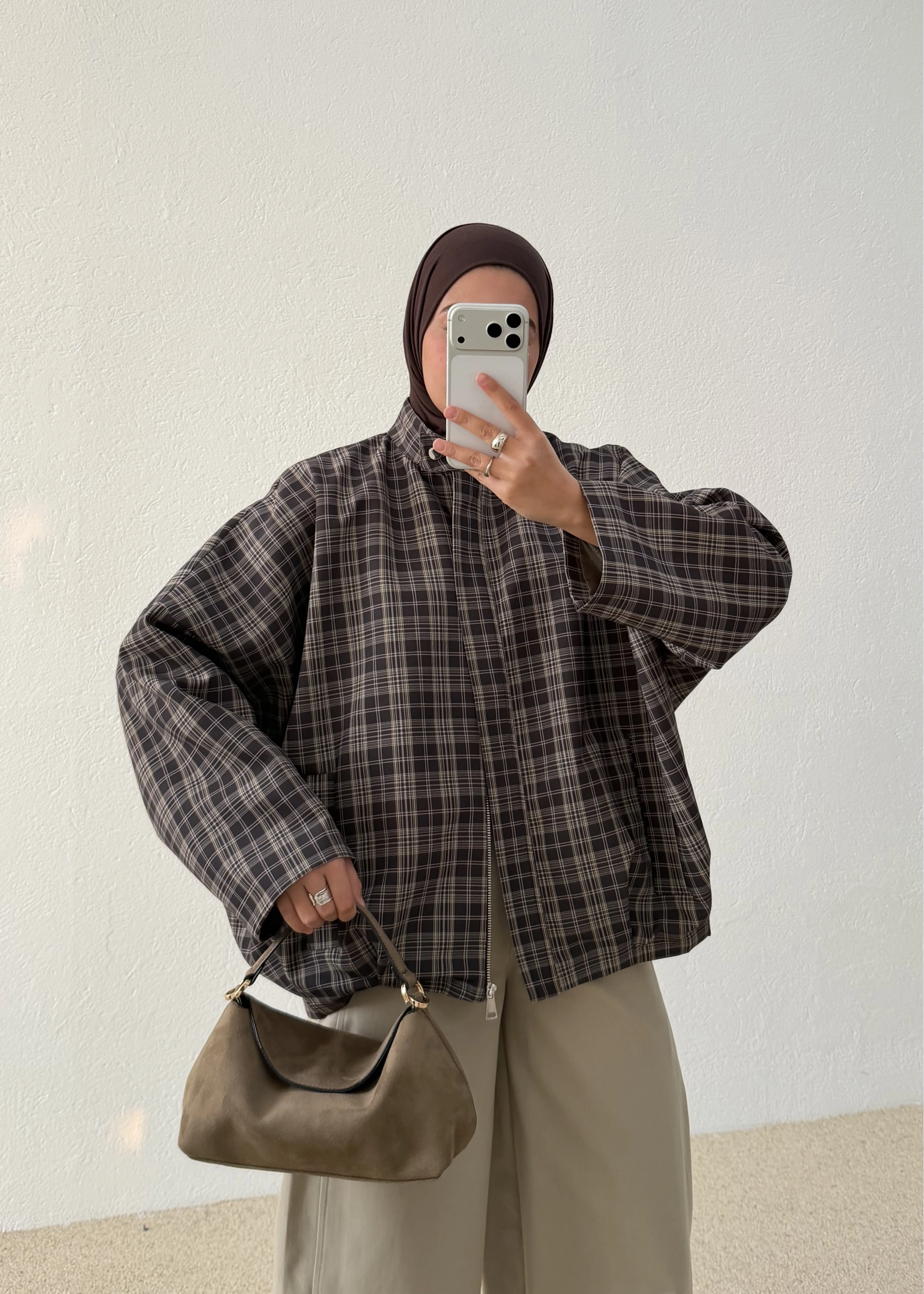 7896 EKOSE _BOMBER CEKET KAHVE