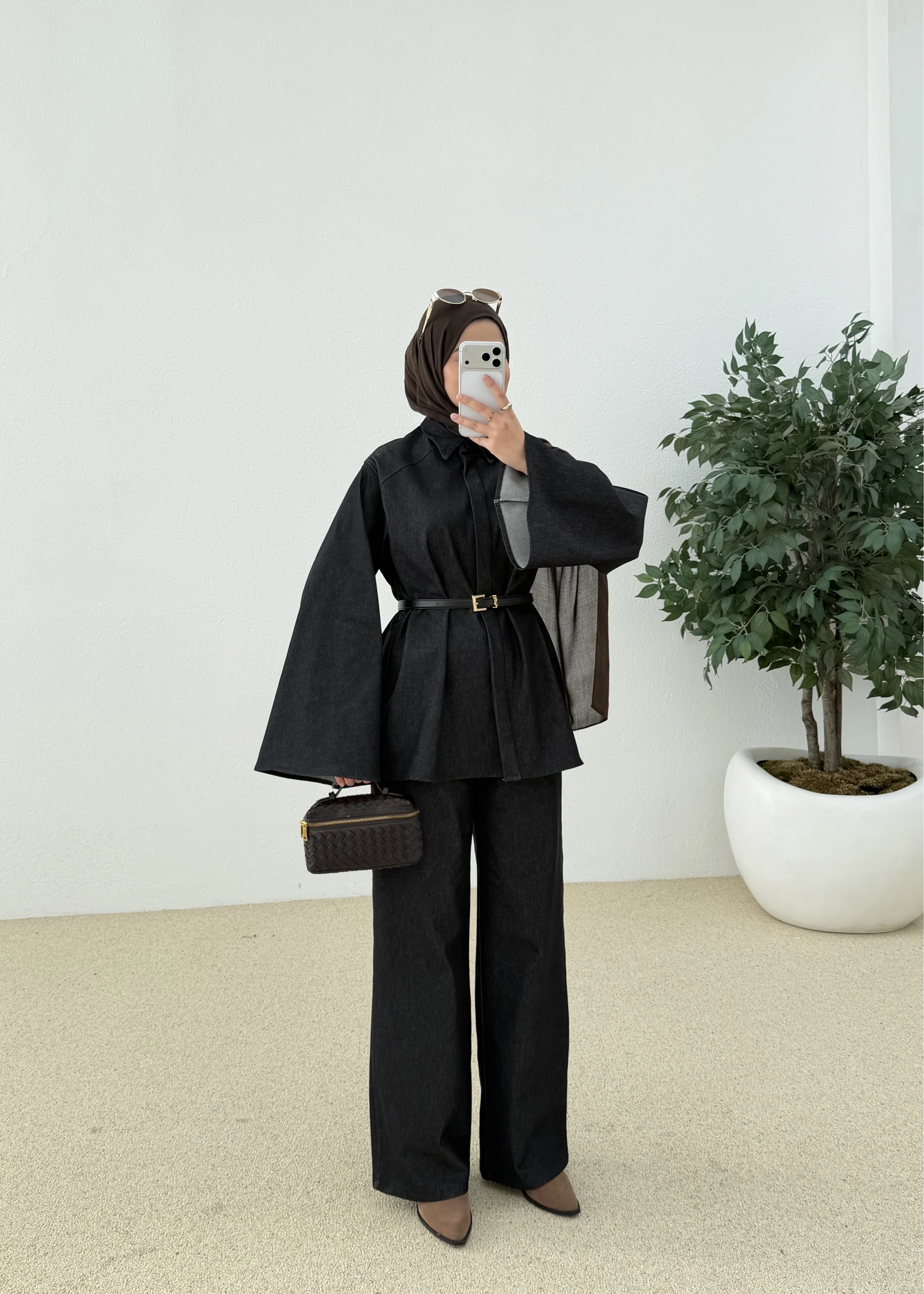 8917 YARASA KOL TUNİK TAKIM KOT