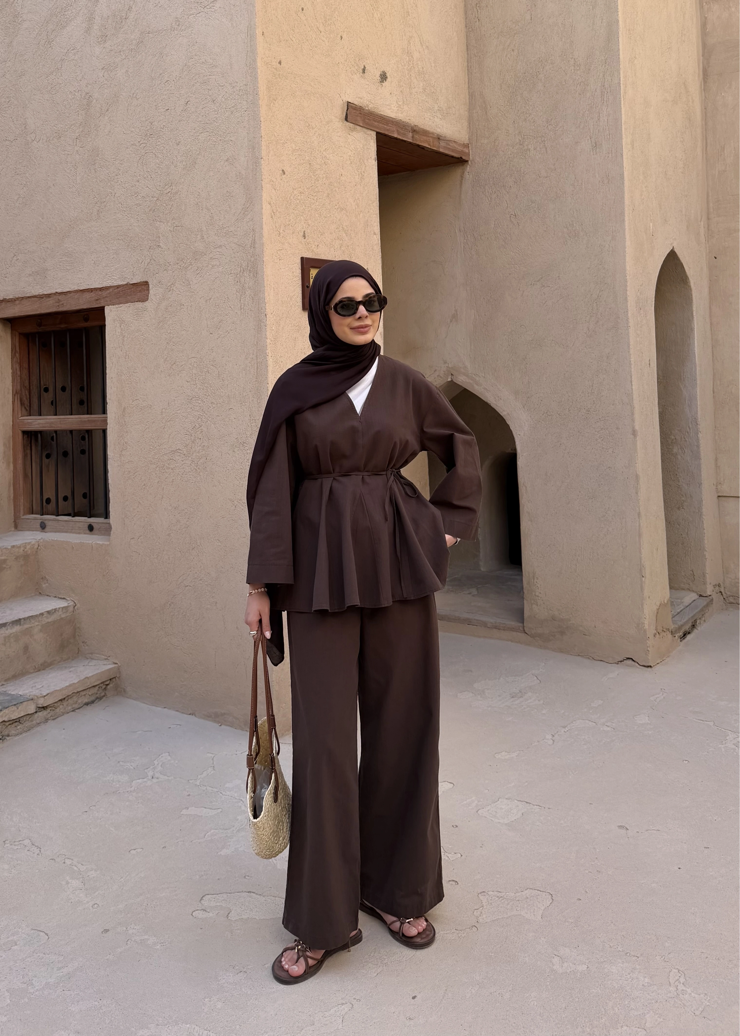 8975 V UMMAN KETEN TAKIM KAHVE