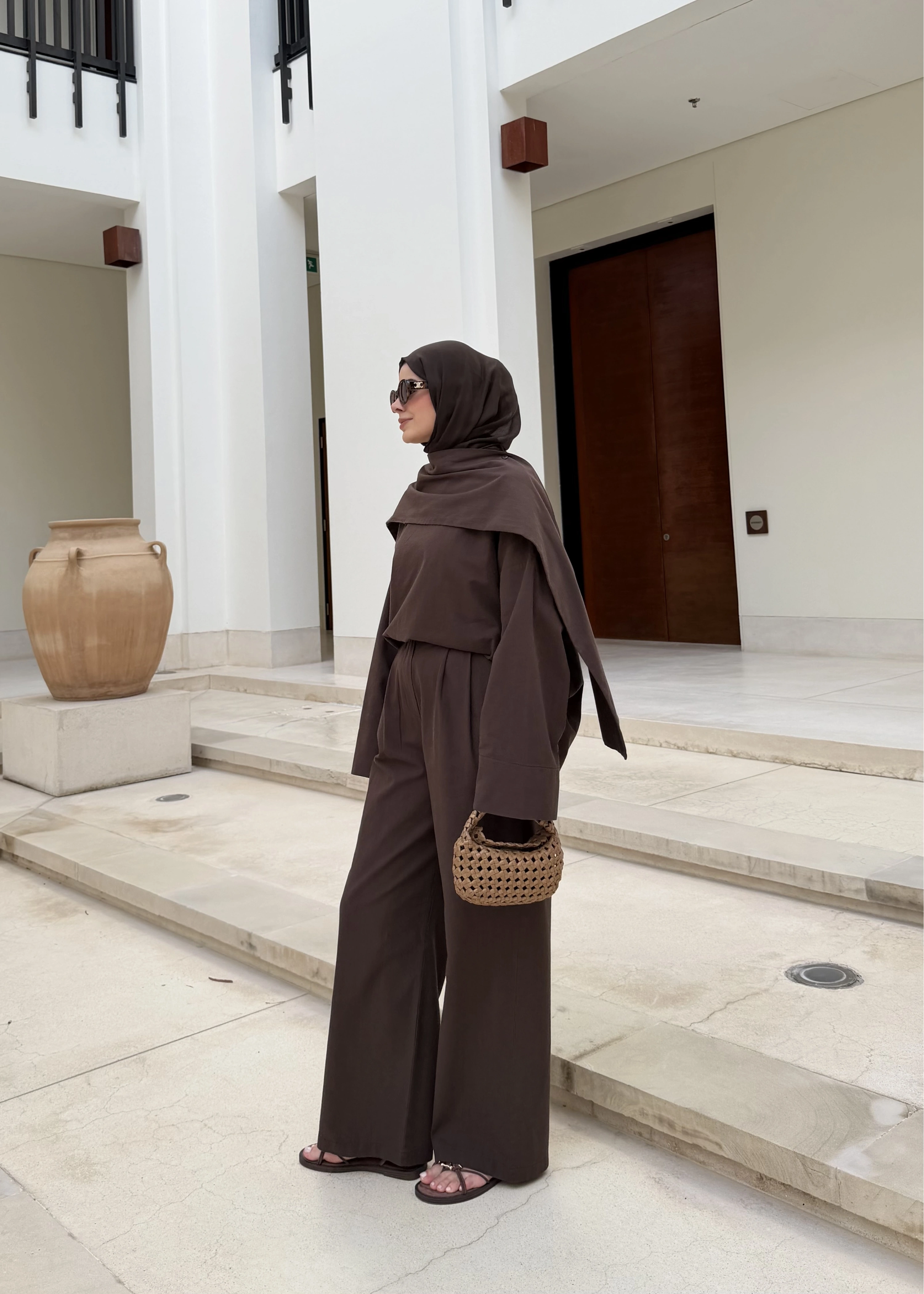 8999 SAL DTY PALAZZO TAKIM KAHVE