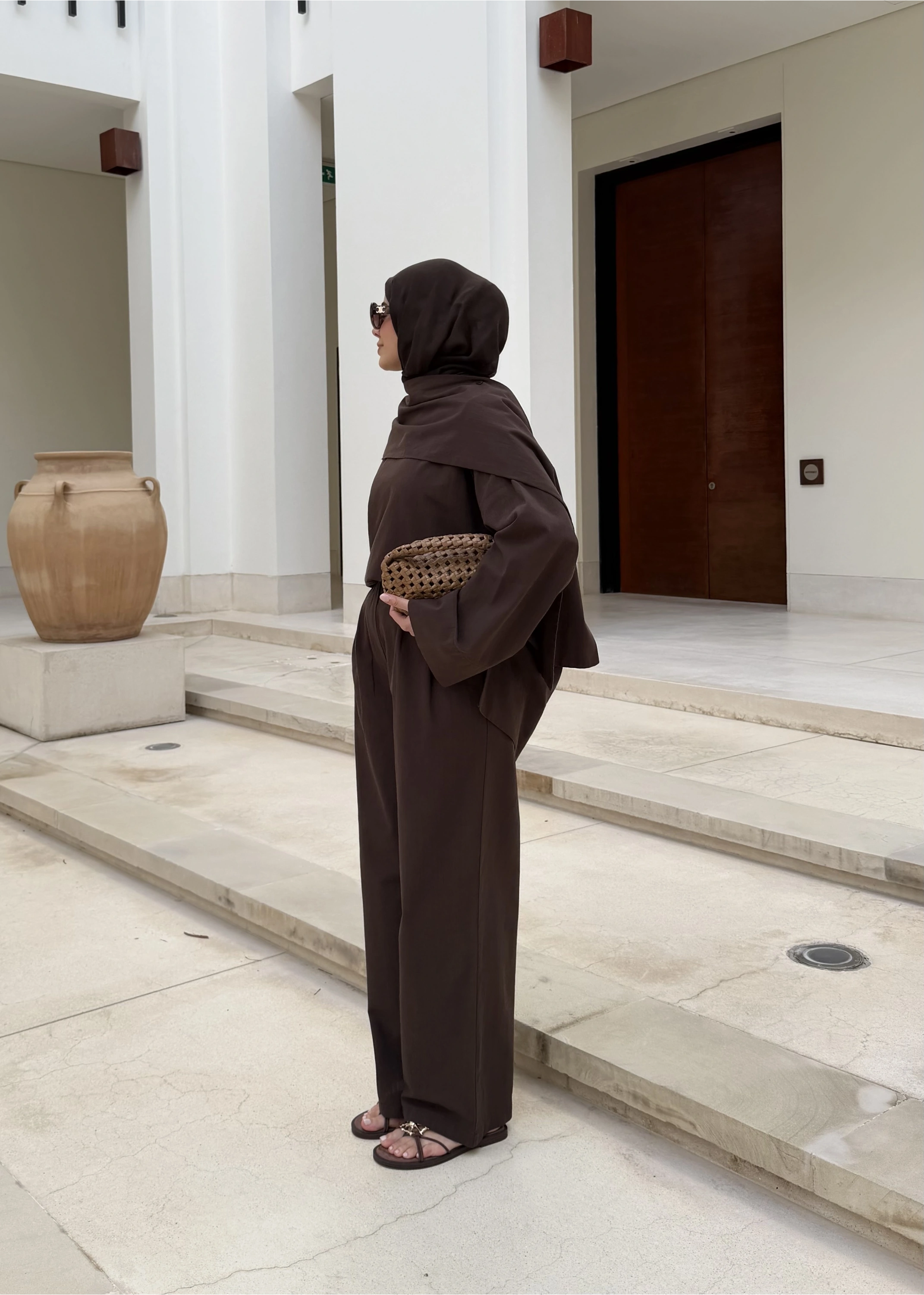 8999 SAL DTY PALAZZO TAKIM KAHVE