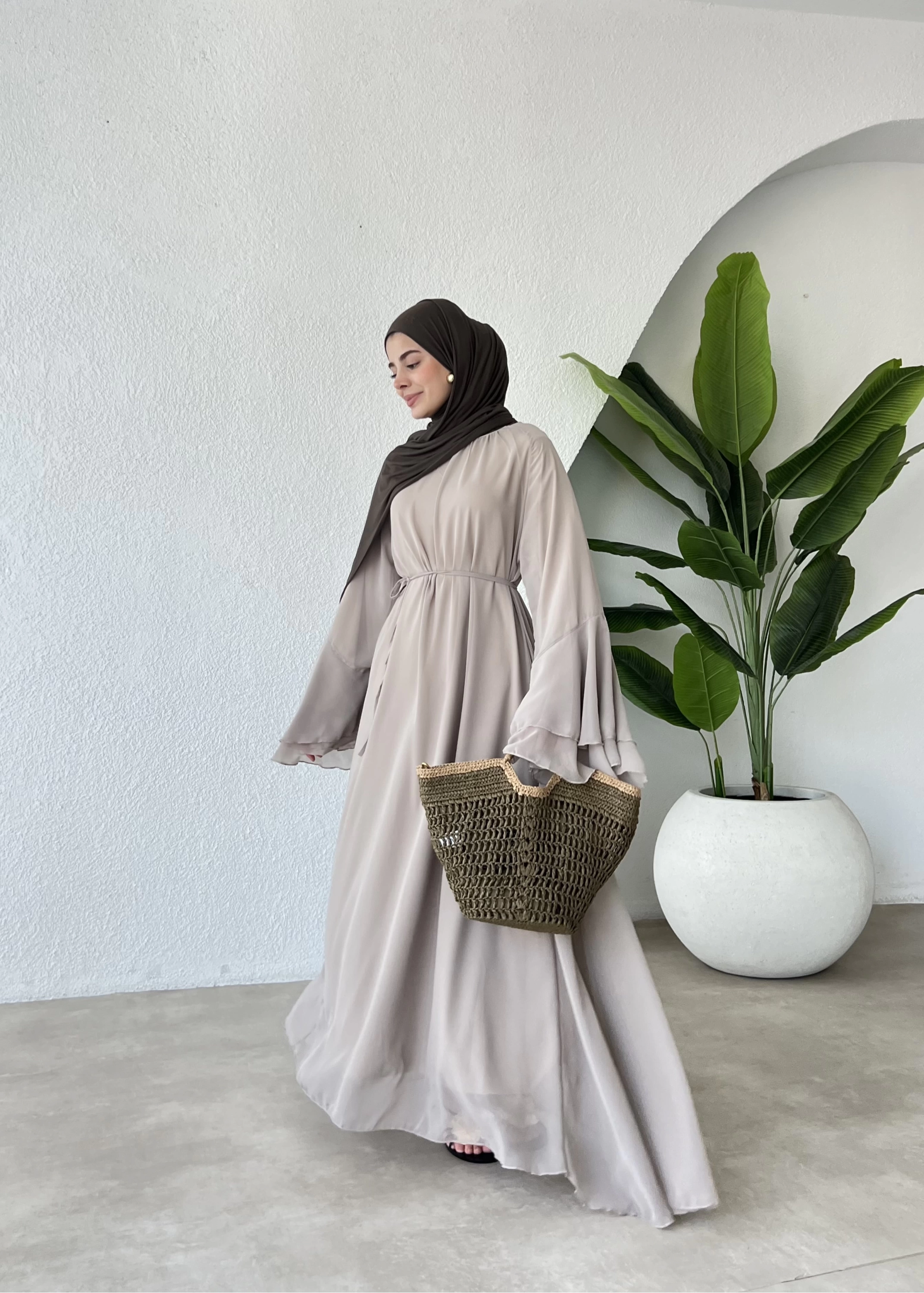 ARABİC ŞİFON ASTARLI H&M ELBİSE vizyon