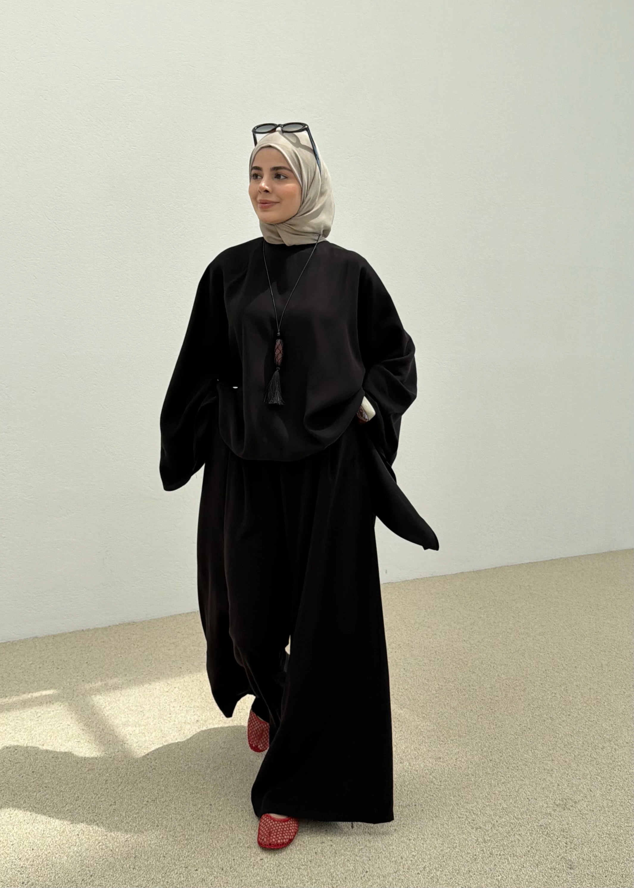 2406 ASİMETRİK TAKIM siyah