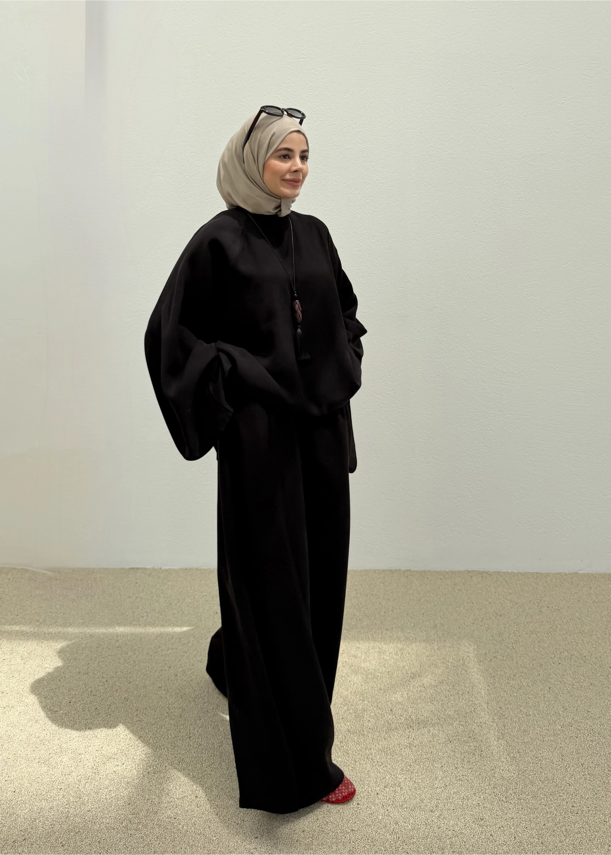 2406 ASİMETRİK TAKIM siyah