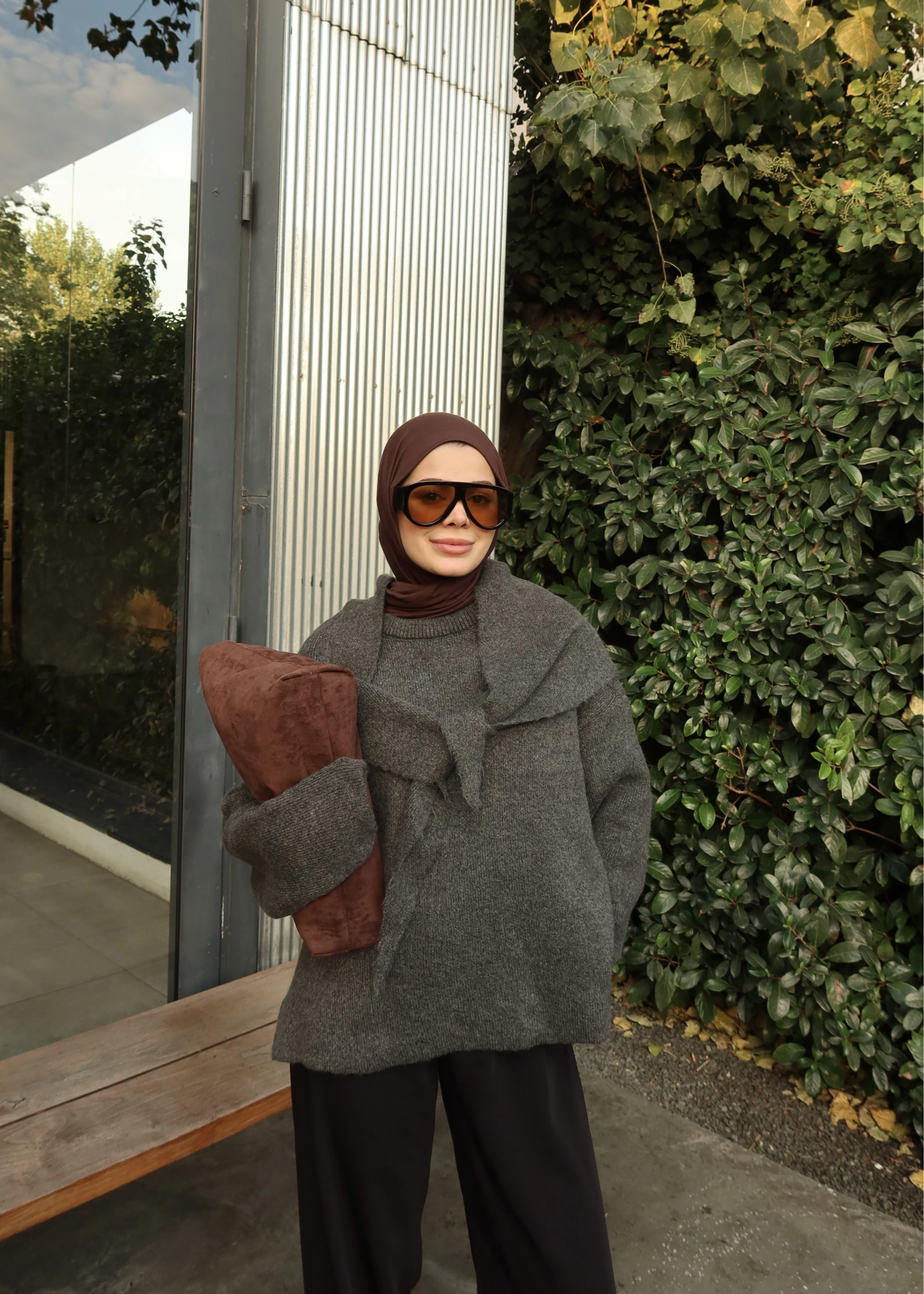 Atkılı KAZAK koyu antrasit )))