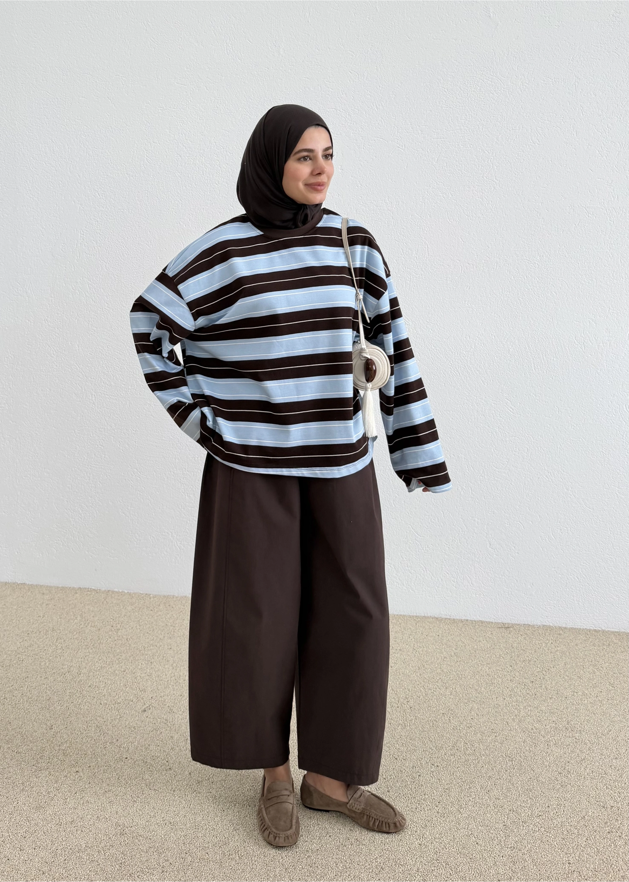 BASİC PREMİUM SWEAT mavi