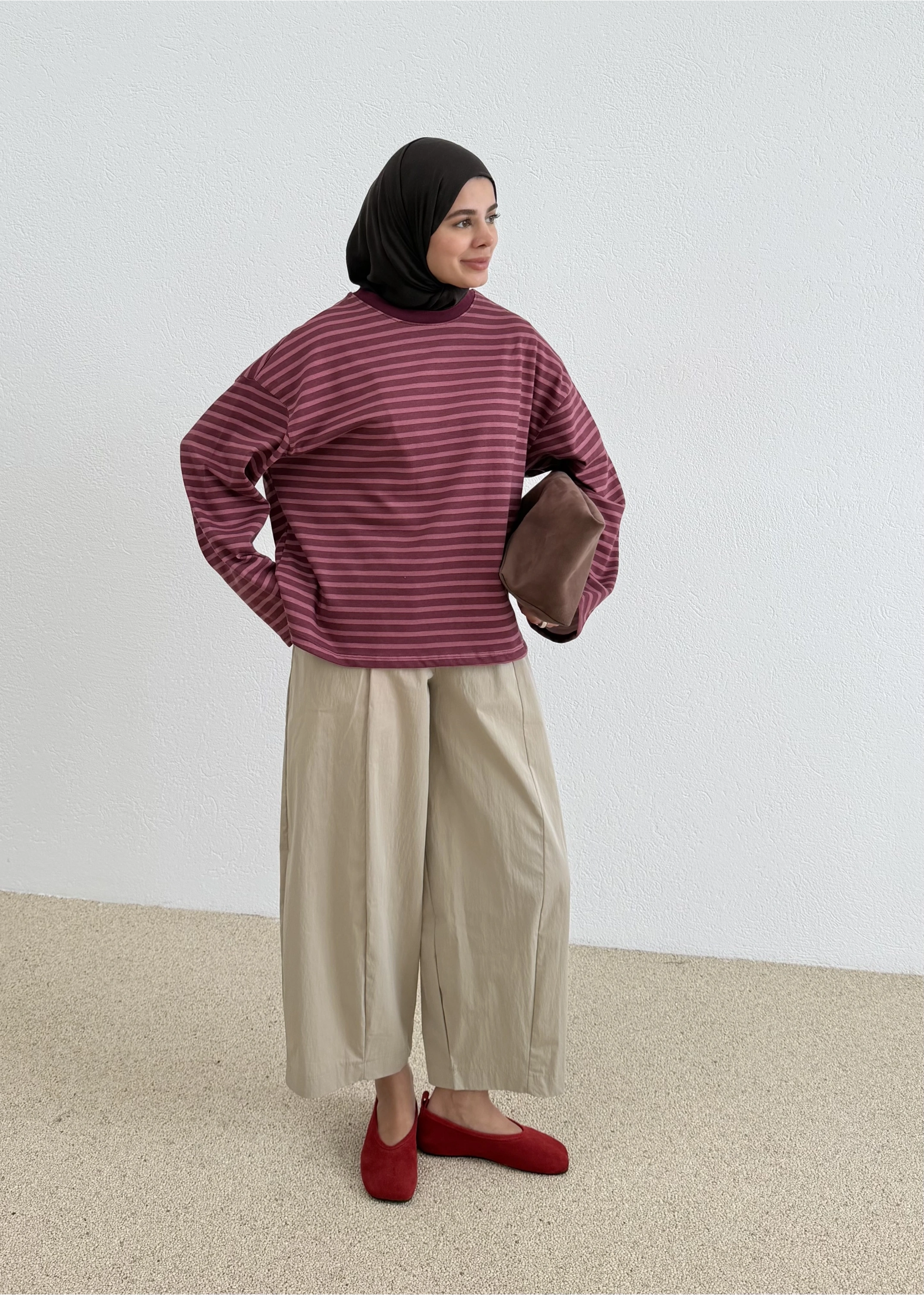 BASİC PREMİUM SWEAT VİŞNE