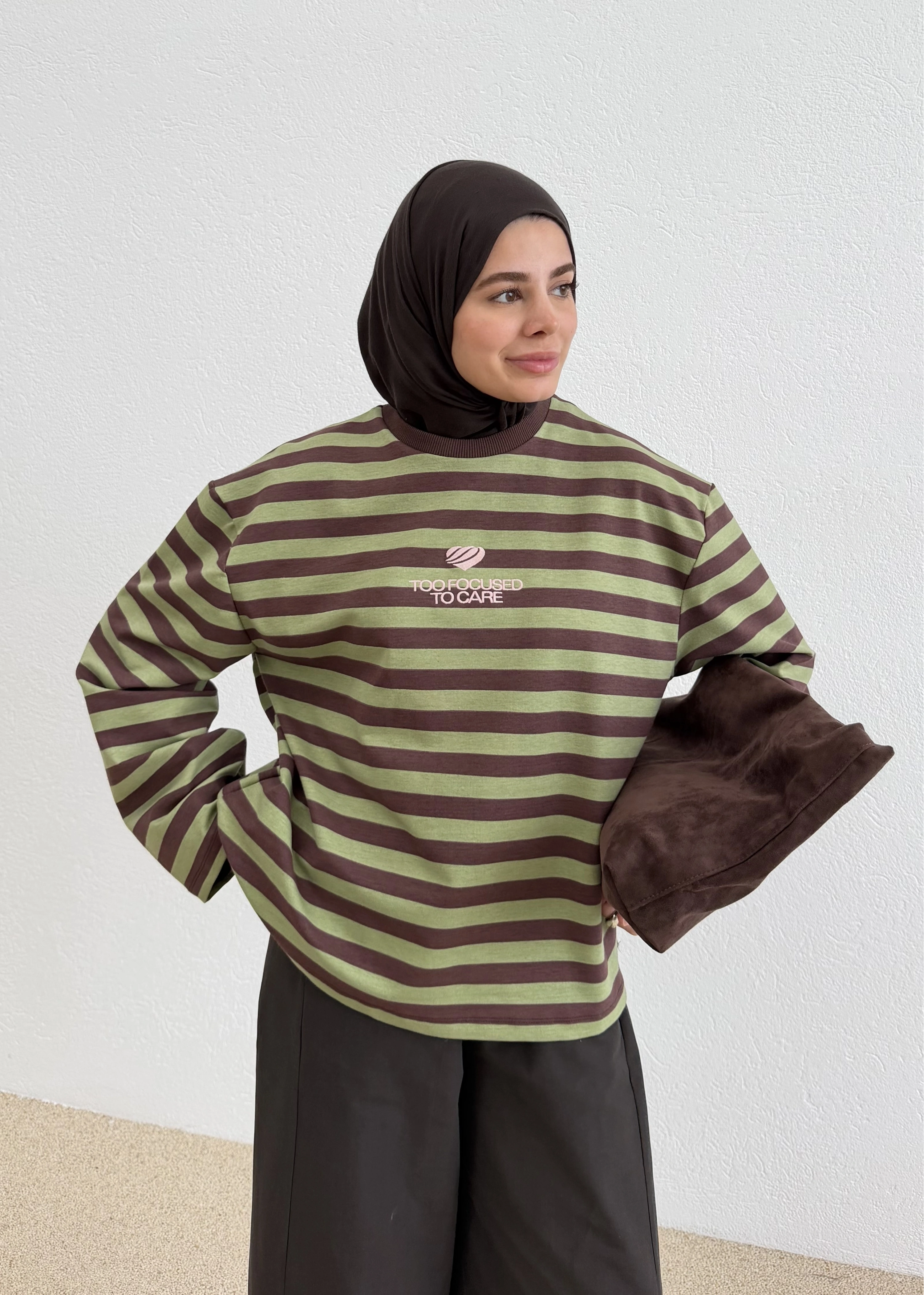 11301 BASİC PREMİUM SWEAT HAKİ