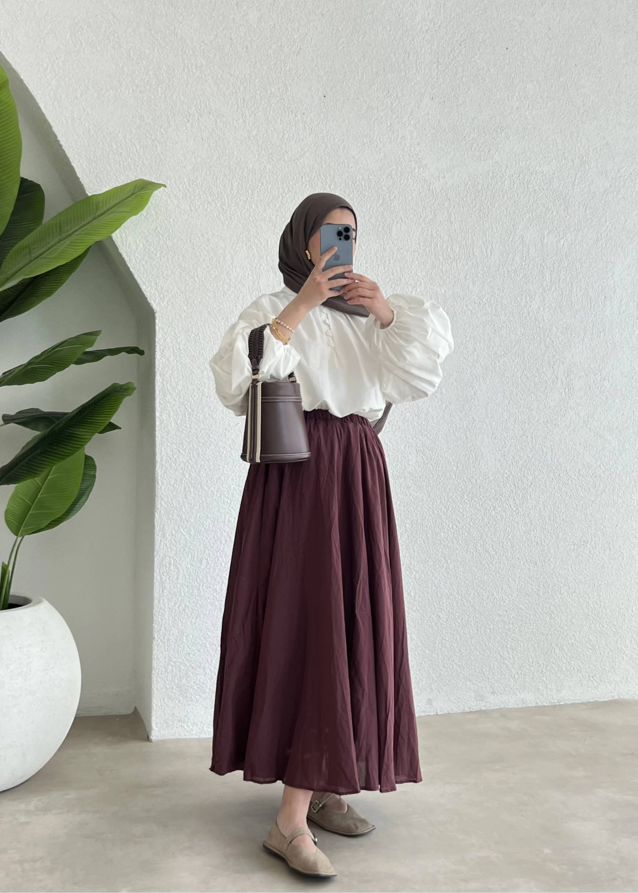 BEL LASTİK VUAL ETEK BORDO