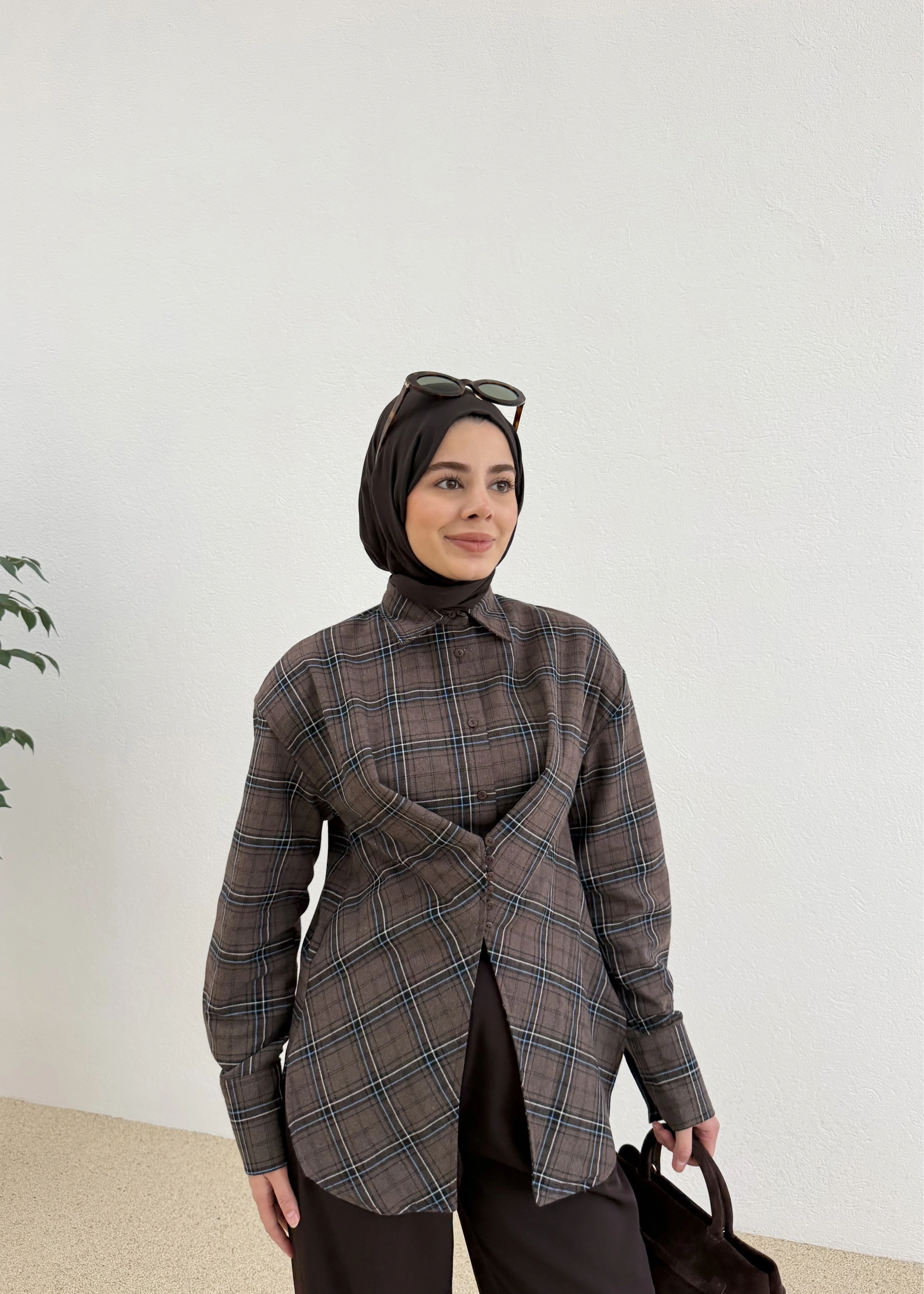 Bel oturmalı kışlık eteklı TAKIM