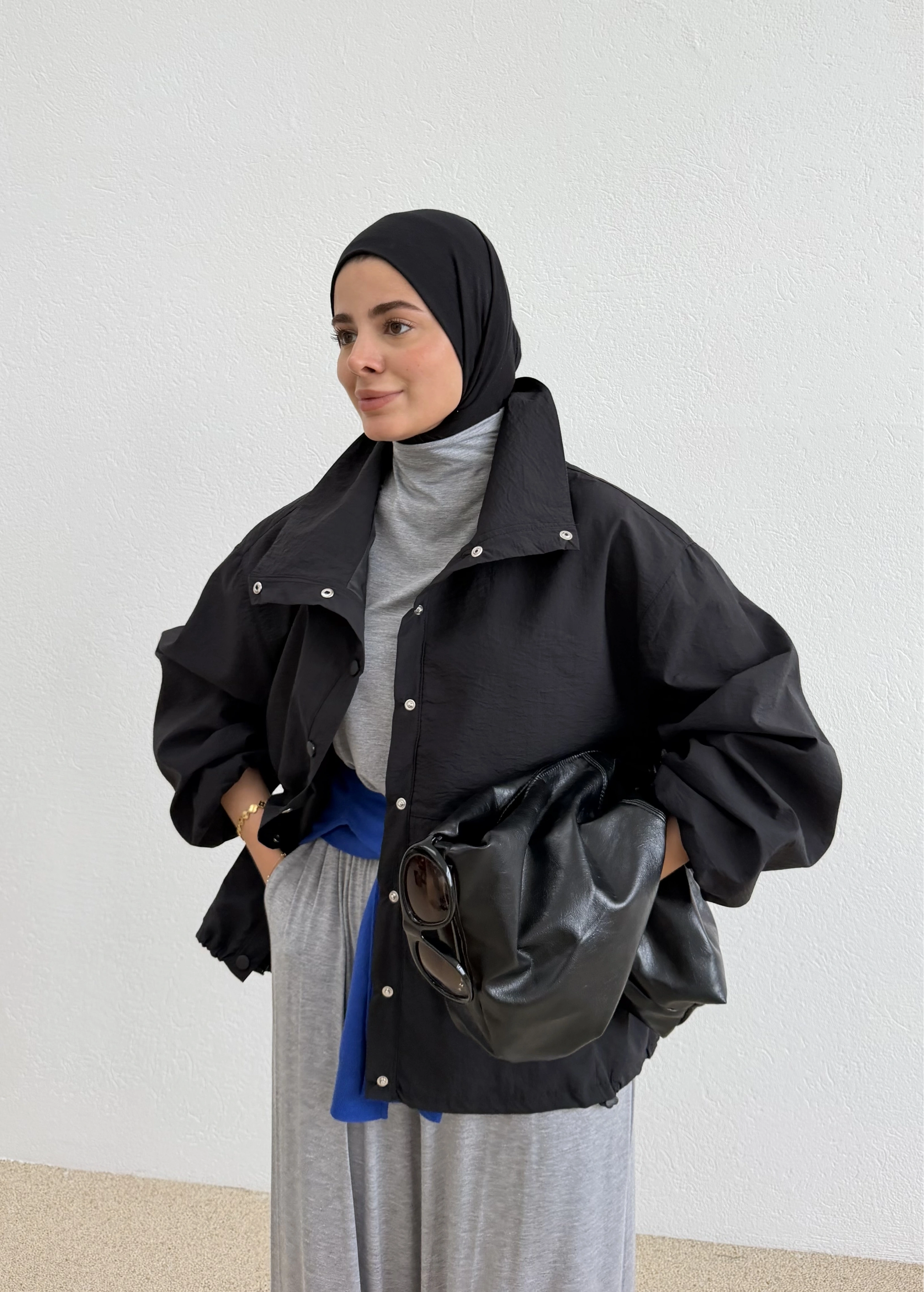 ÇITÇIT RAHAT BOMBER Siyah