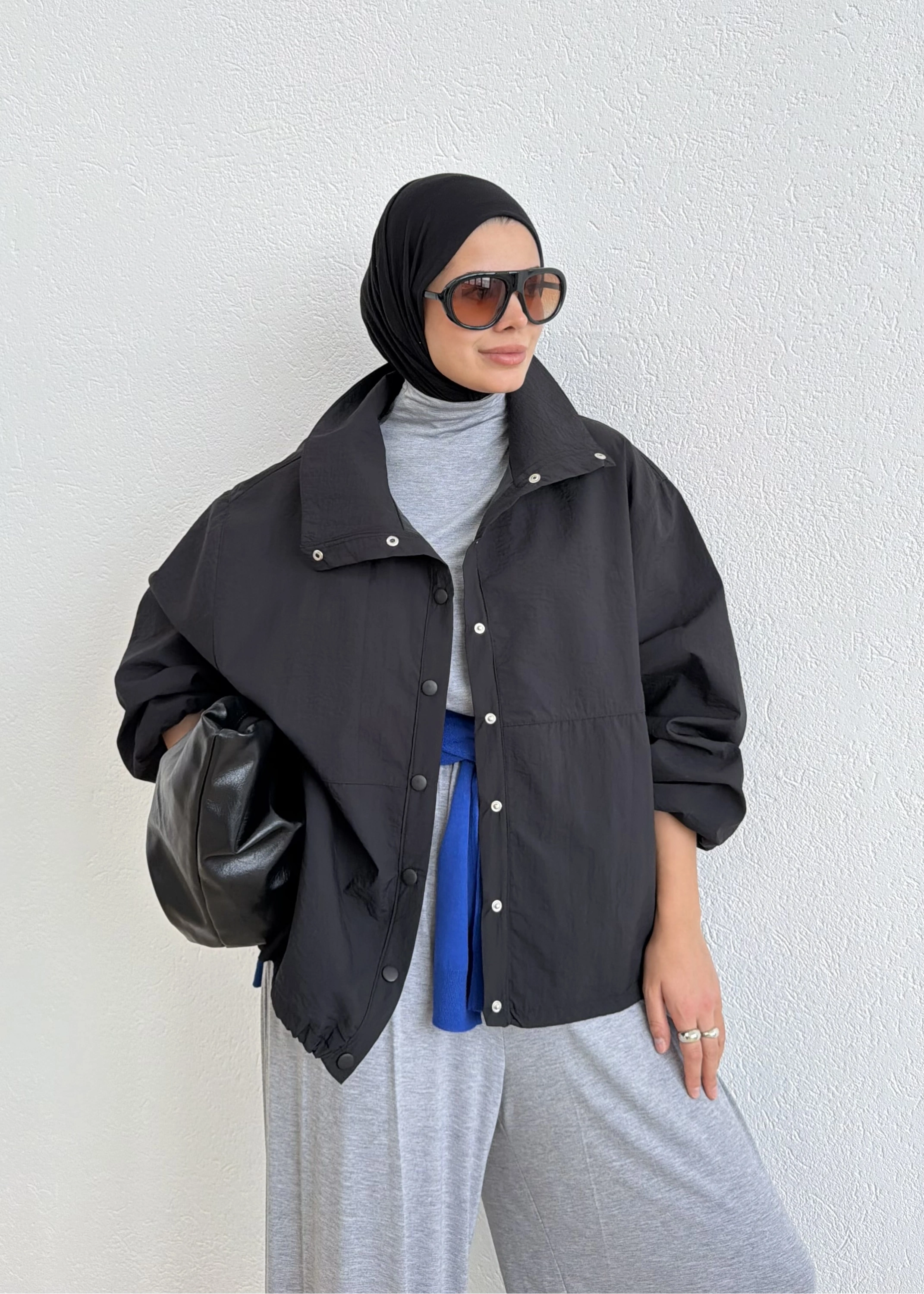 ÇITÇIT RAHAT BOMBER Siyah