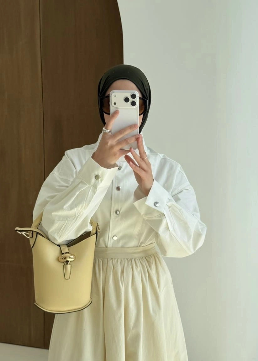 102283 CITCITLI GÖMLEK BEYAZ