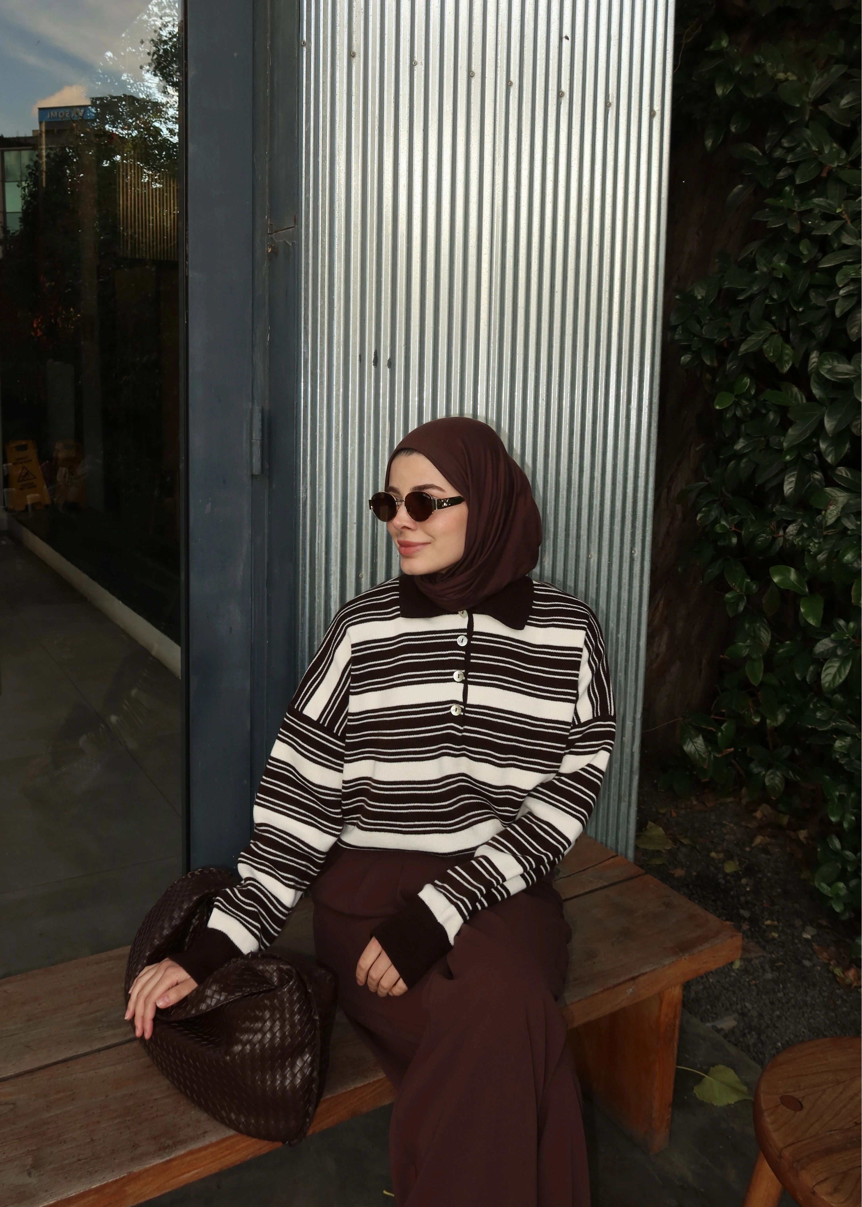 ÇİZGİLİ TRİKO KAZAK KHVE