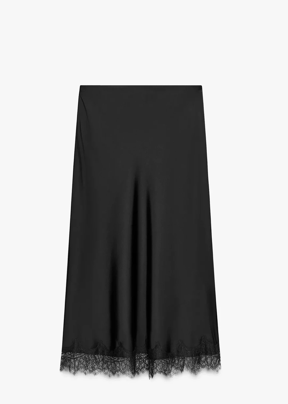 DANTELLİ SATEN ETEK