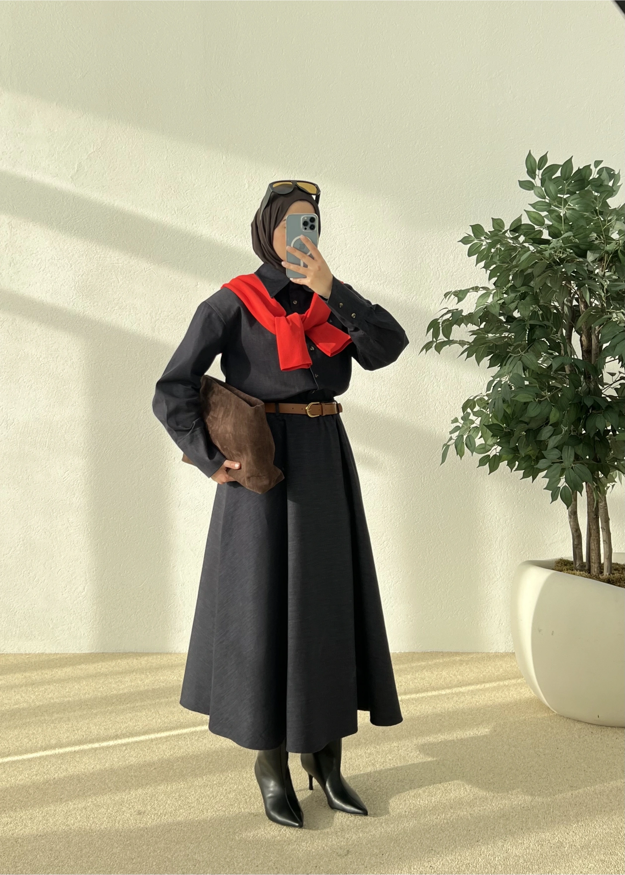 DENİM ETEKLİ TAKIM