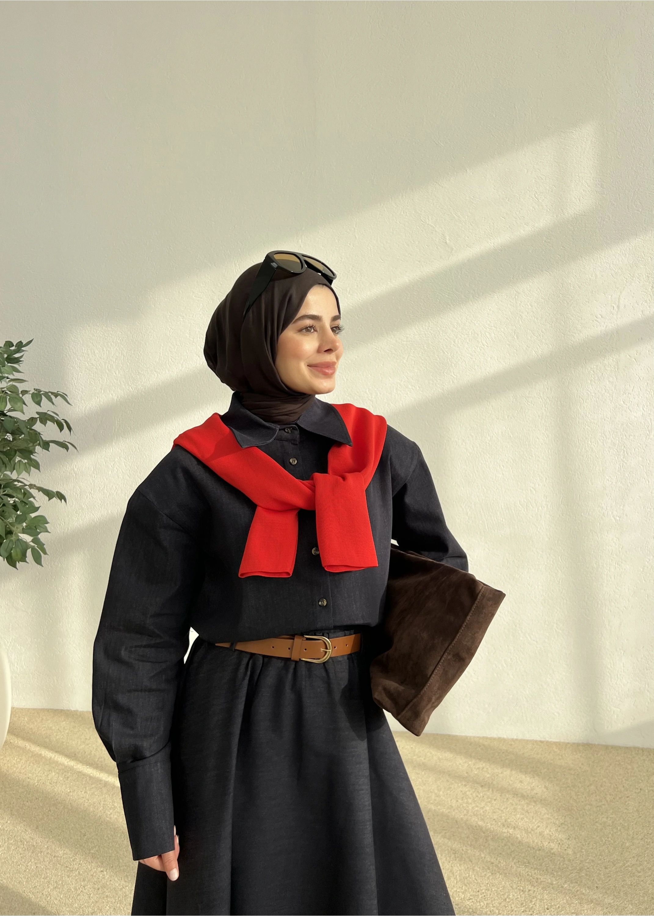 DENİM ETEKLİ TAKIM