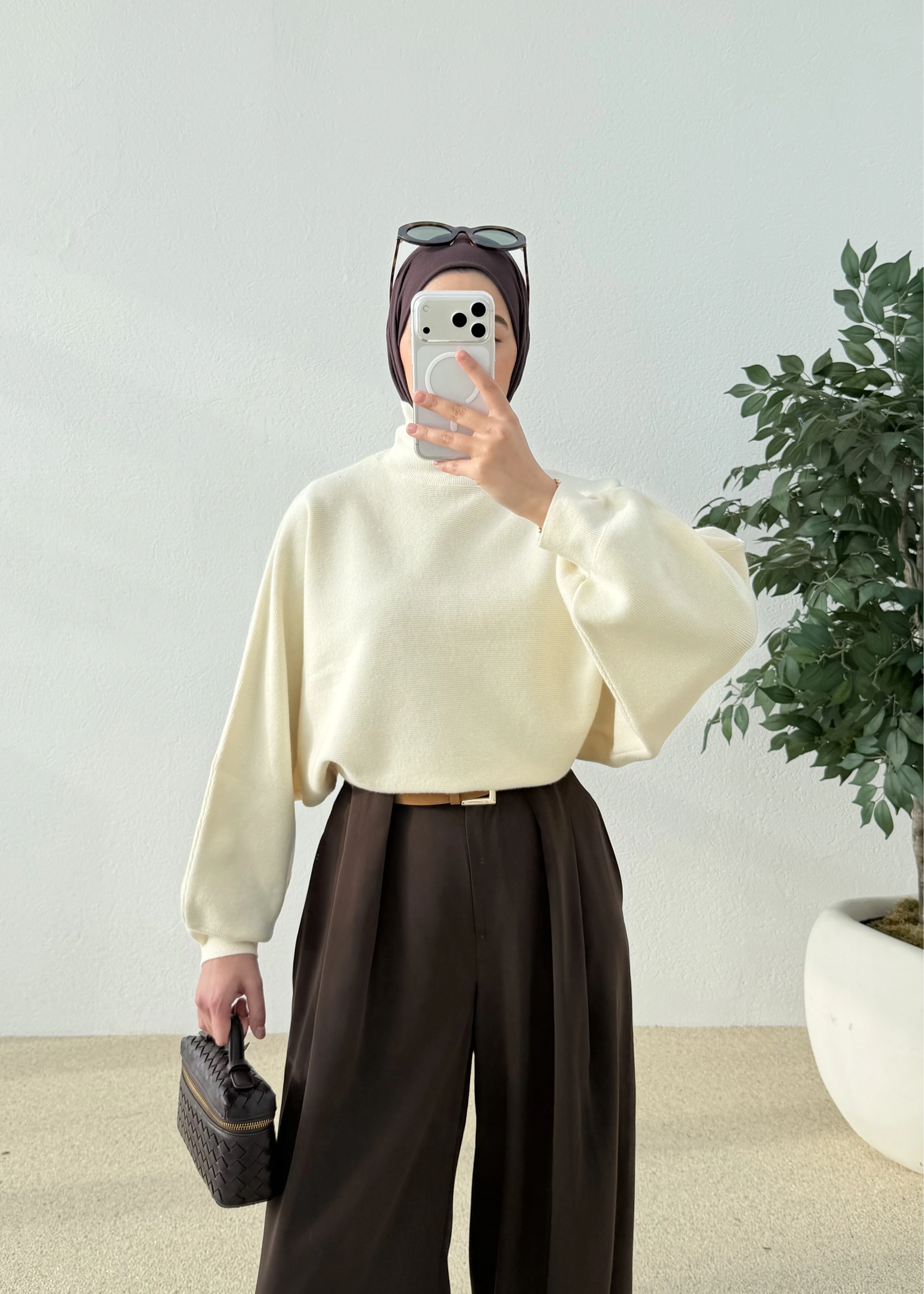 DİLVİN YARASA KAZAK BEJ