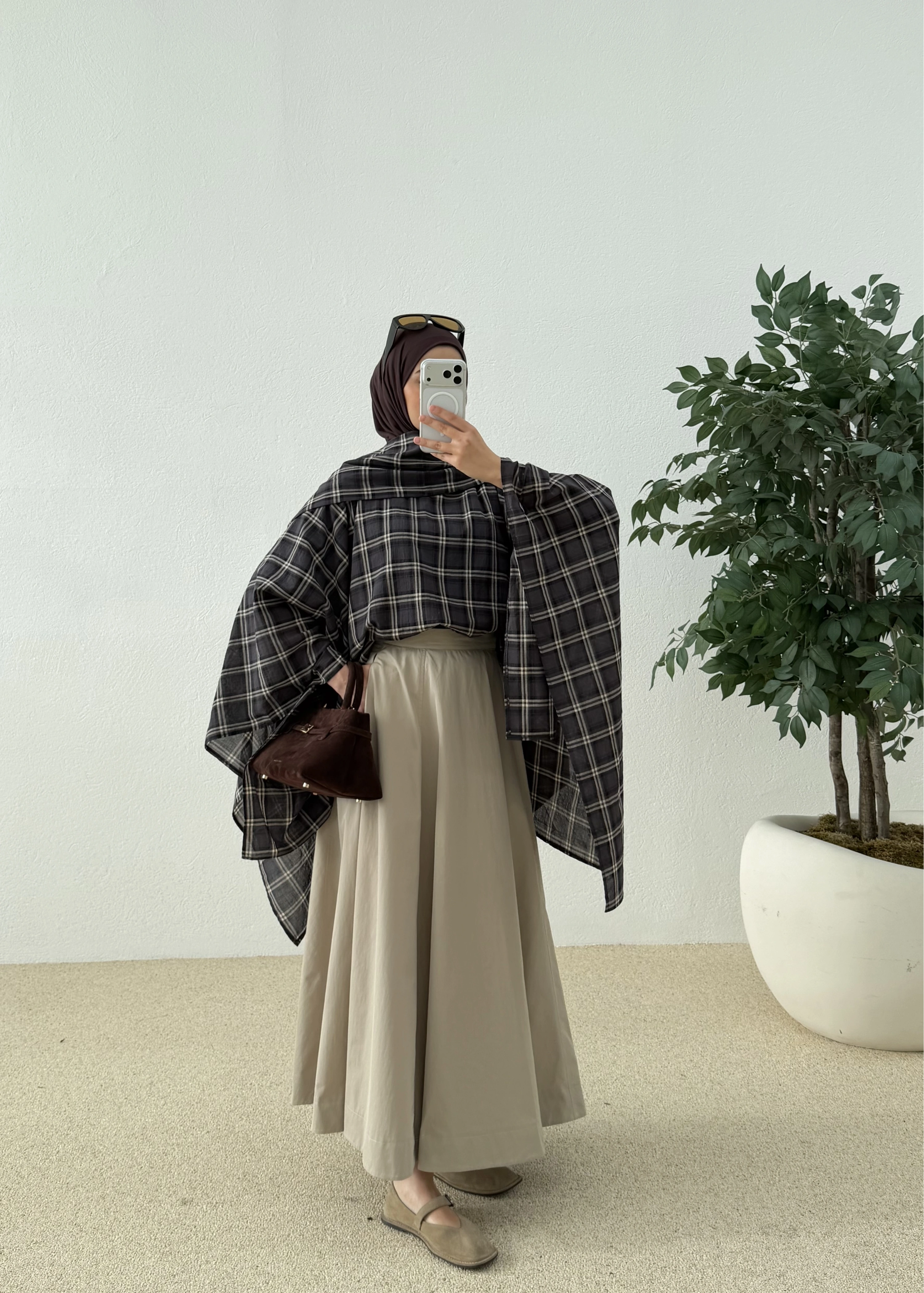 EKOSE PELERİN GÖMLEK