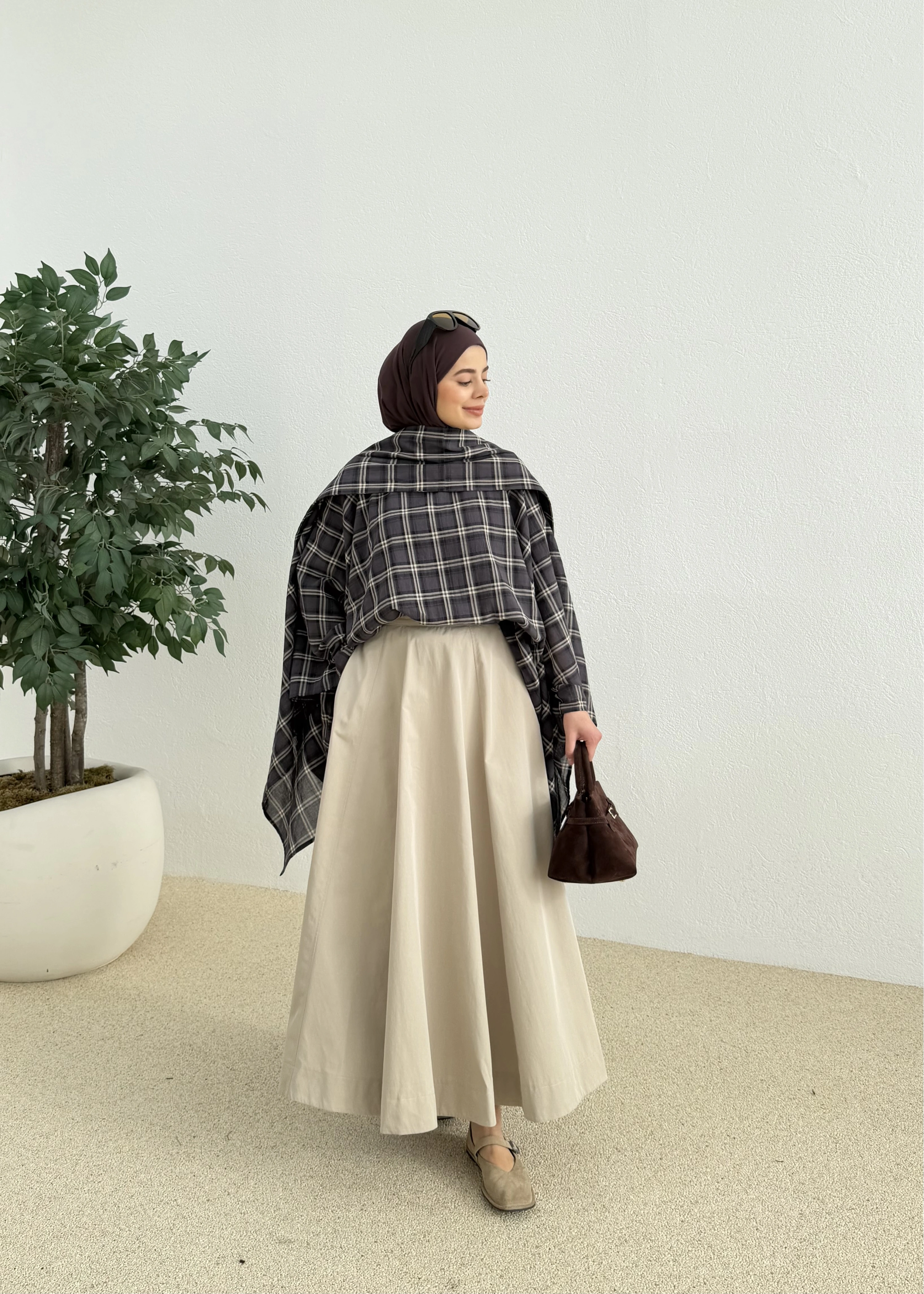 EKOSE PELERİN GÖMLEK