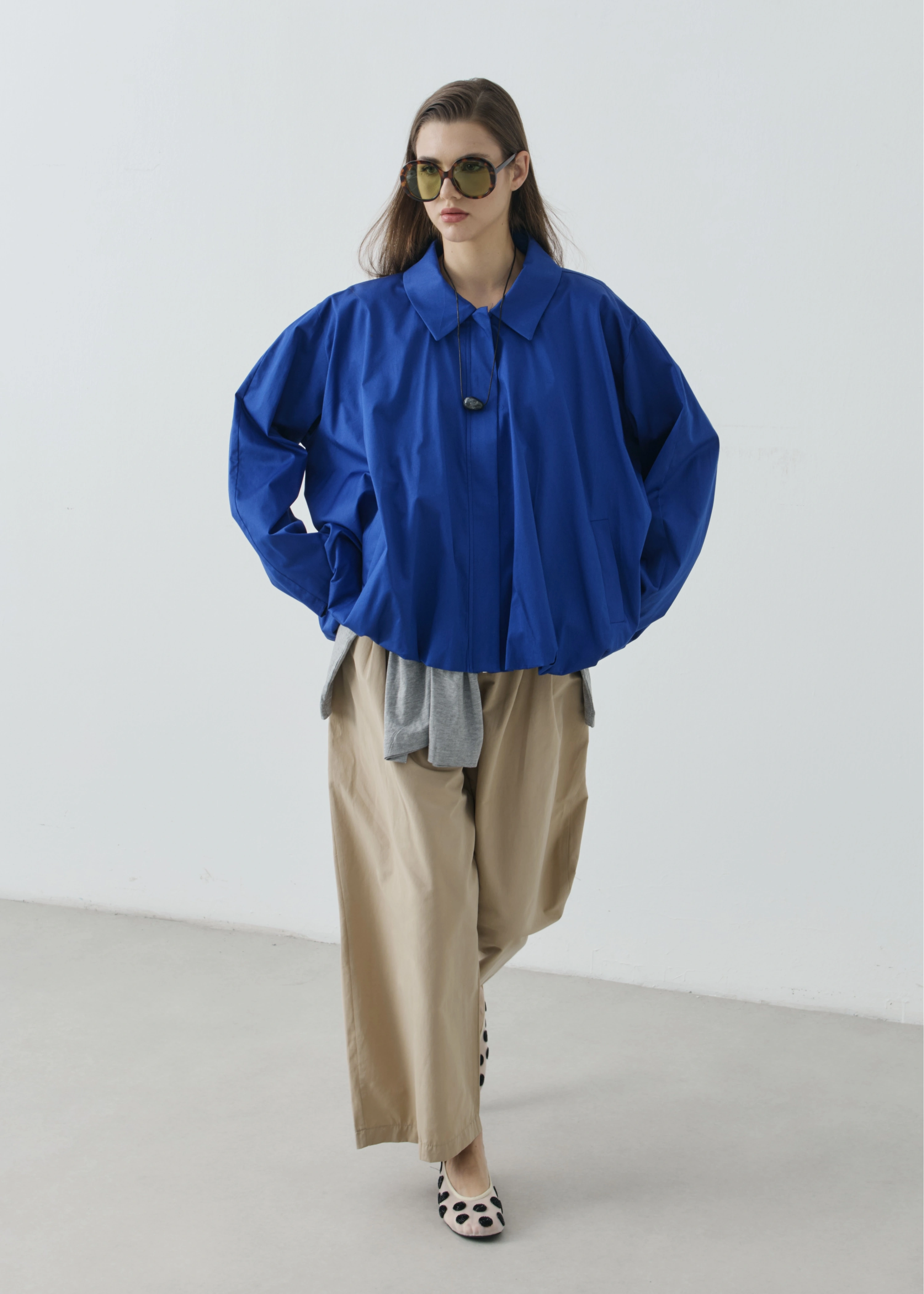 FERMUARLI BOMBER CEKET SAKS