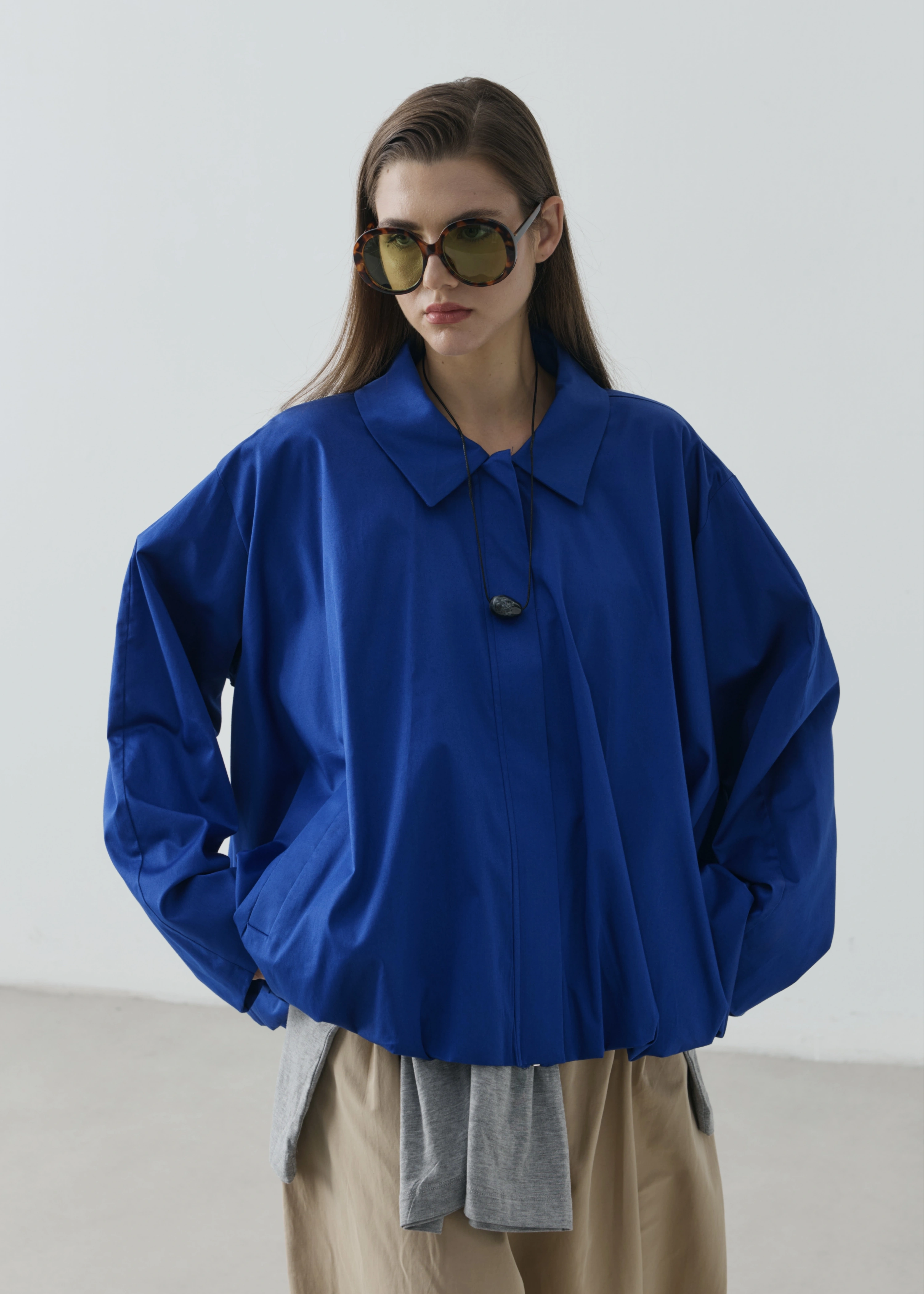 FERMUARLI BOMBER CEKET SAKS