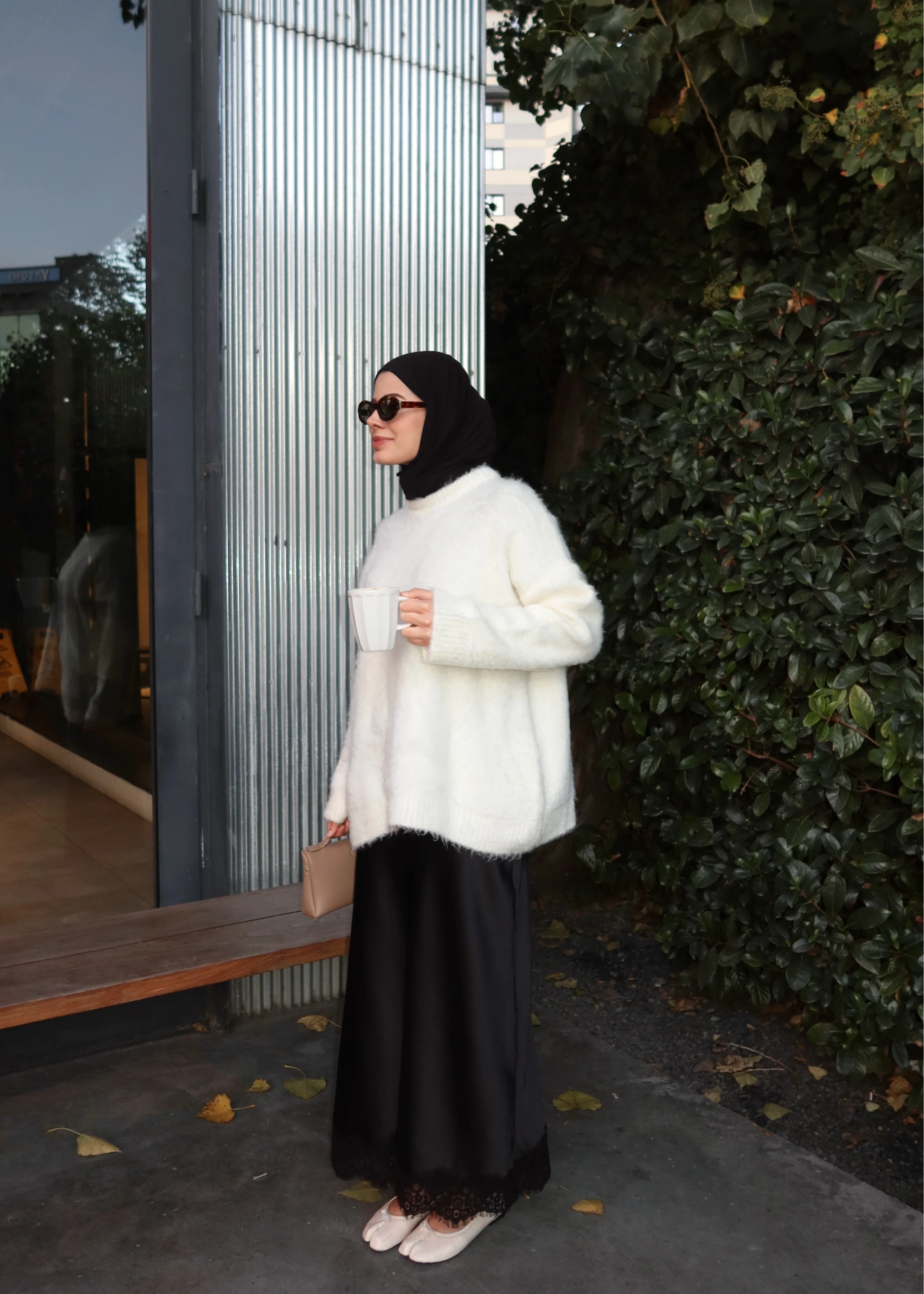 H&M tiftik TÜY KAZAK kırem