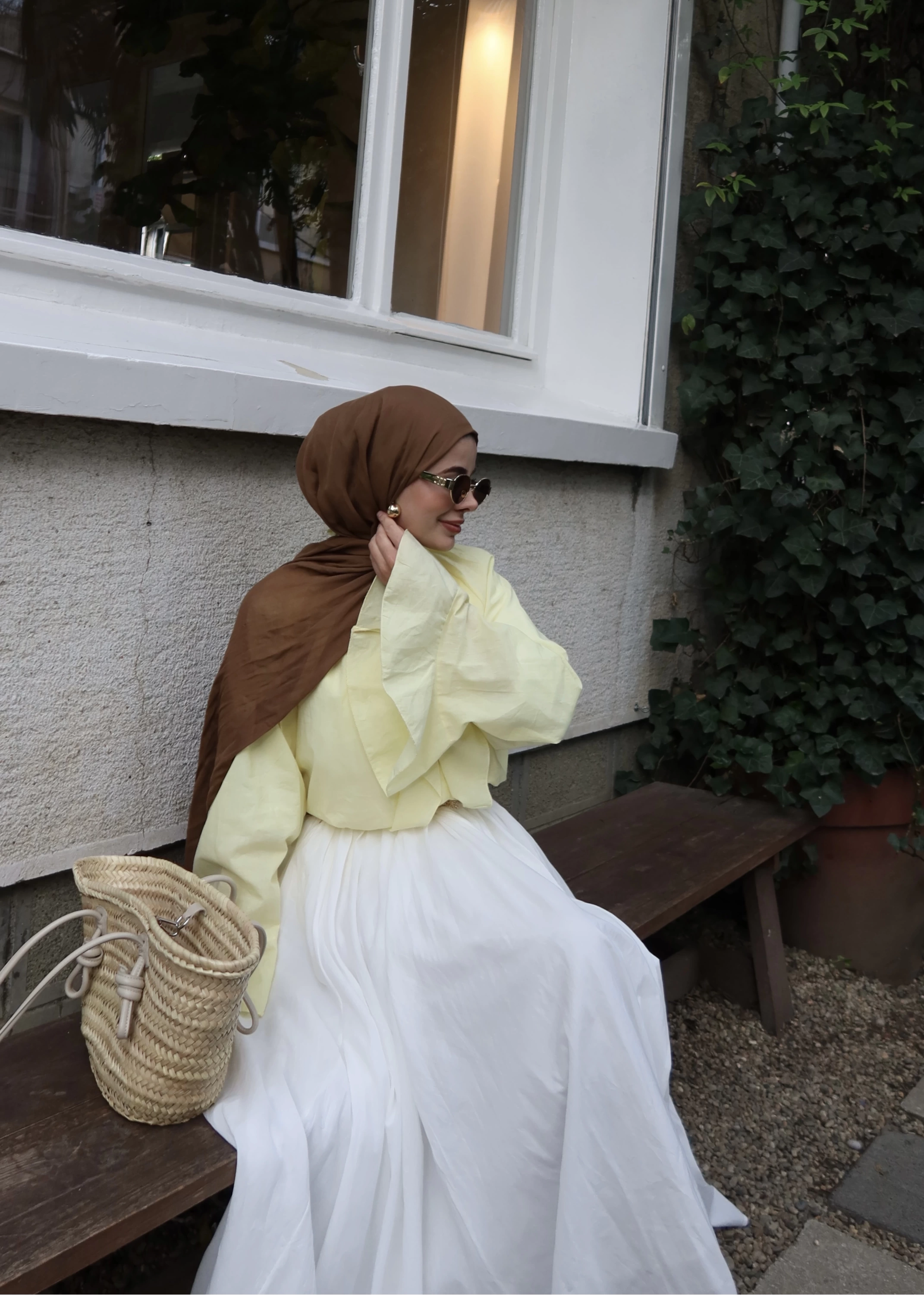 H&M gömlek SARI
