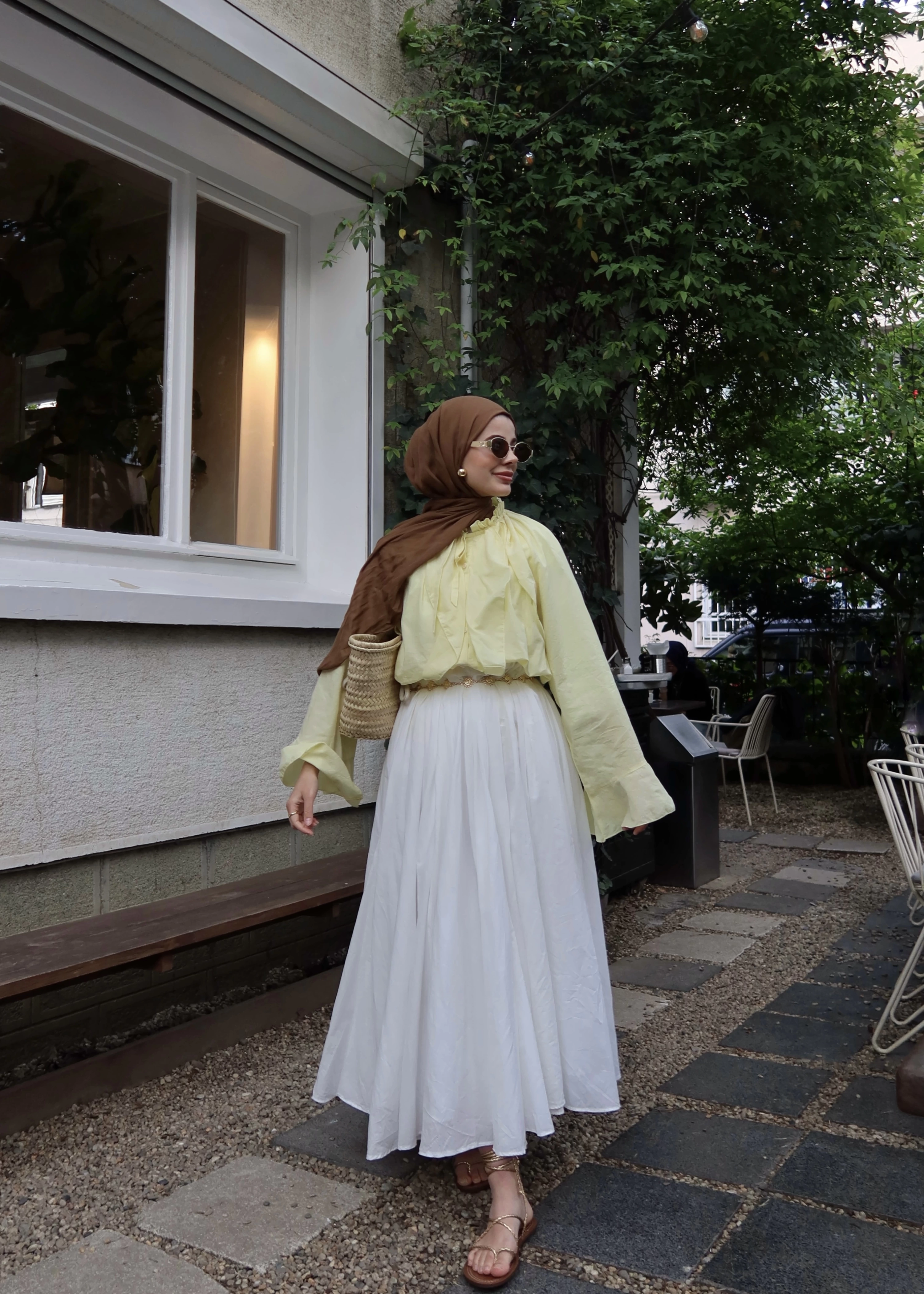H&M gömlek SARI