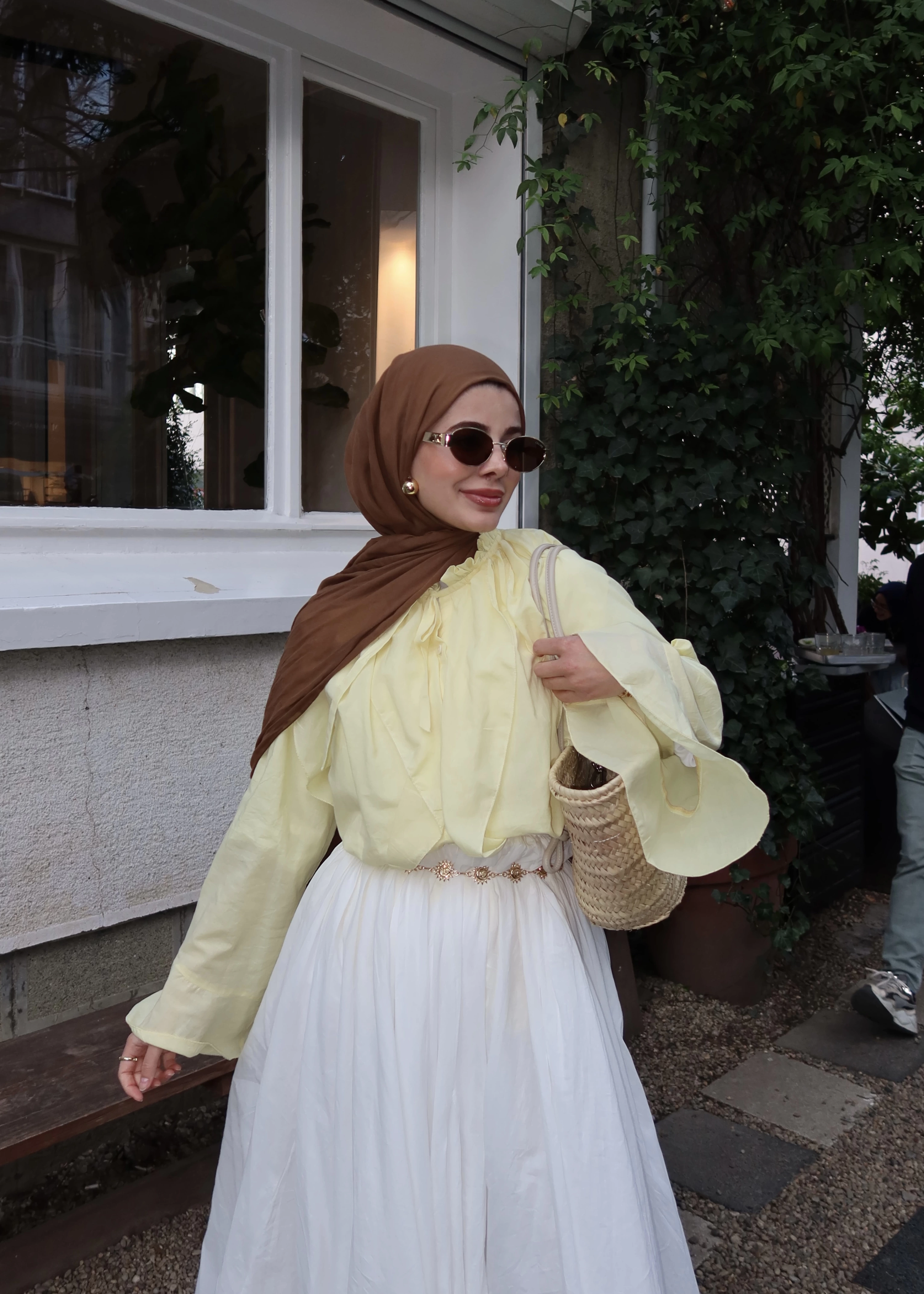 H&M gömlek SARI