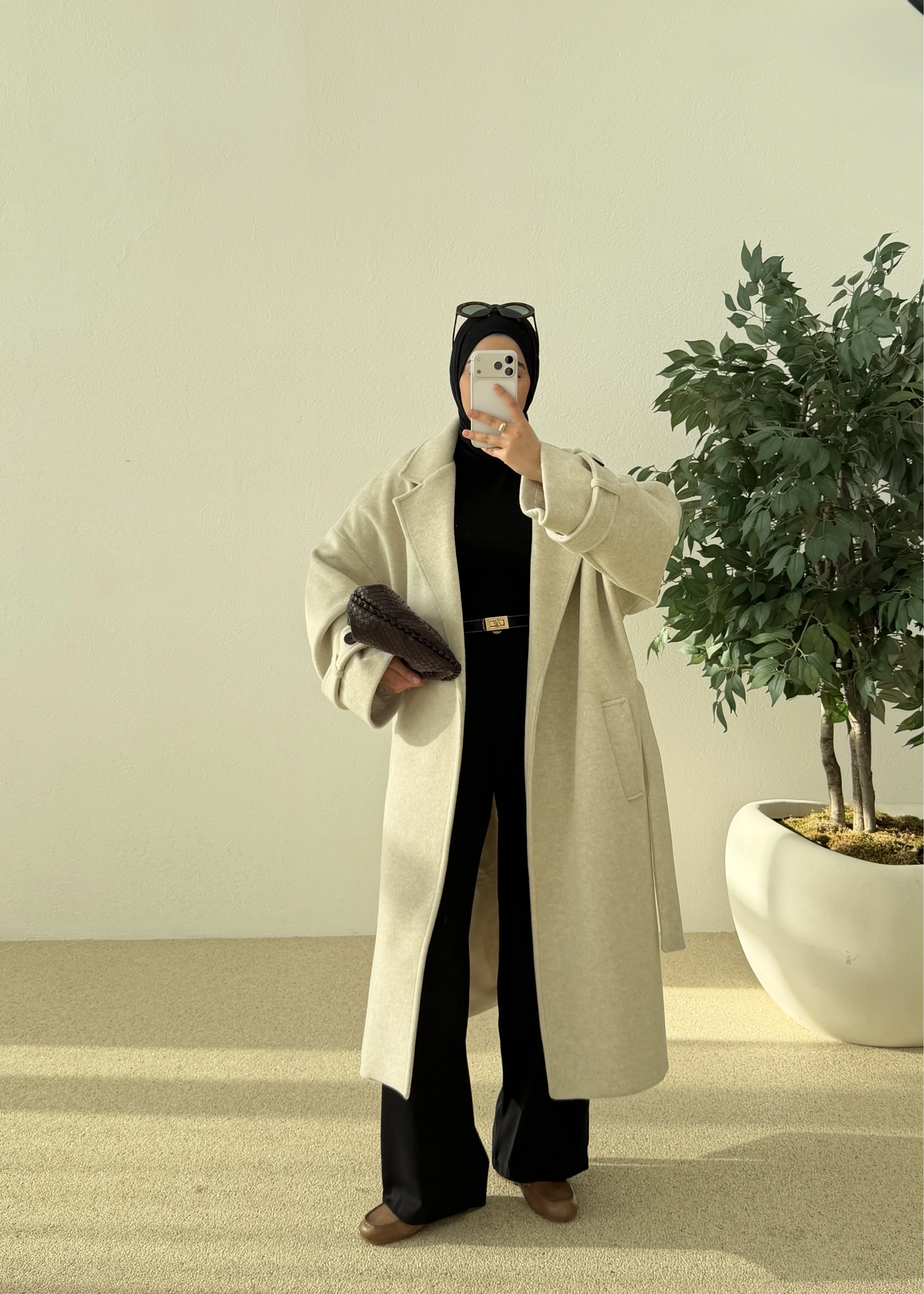 İTHAL YIRTMAÇLI PREMİUM KABAN bej