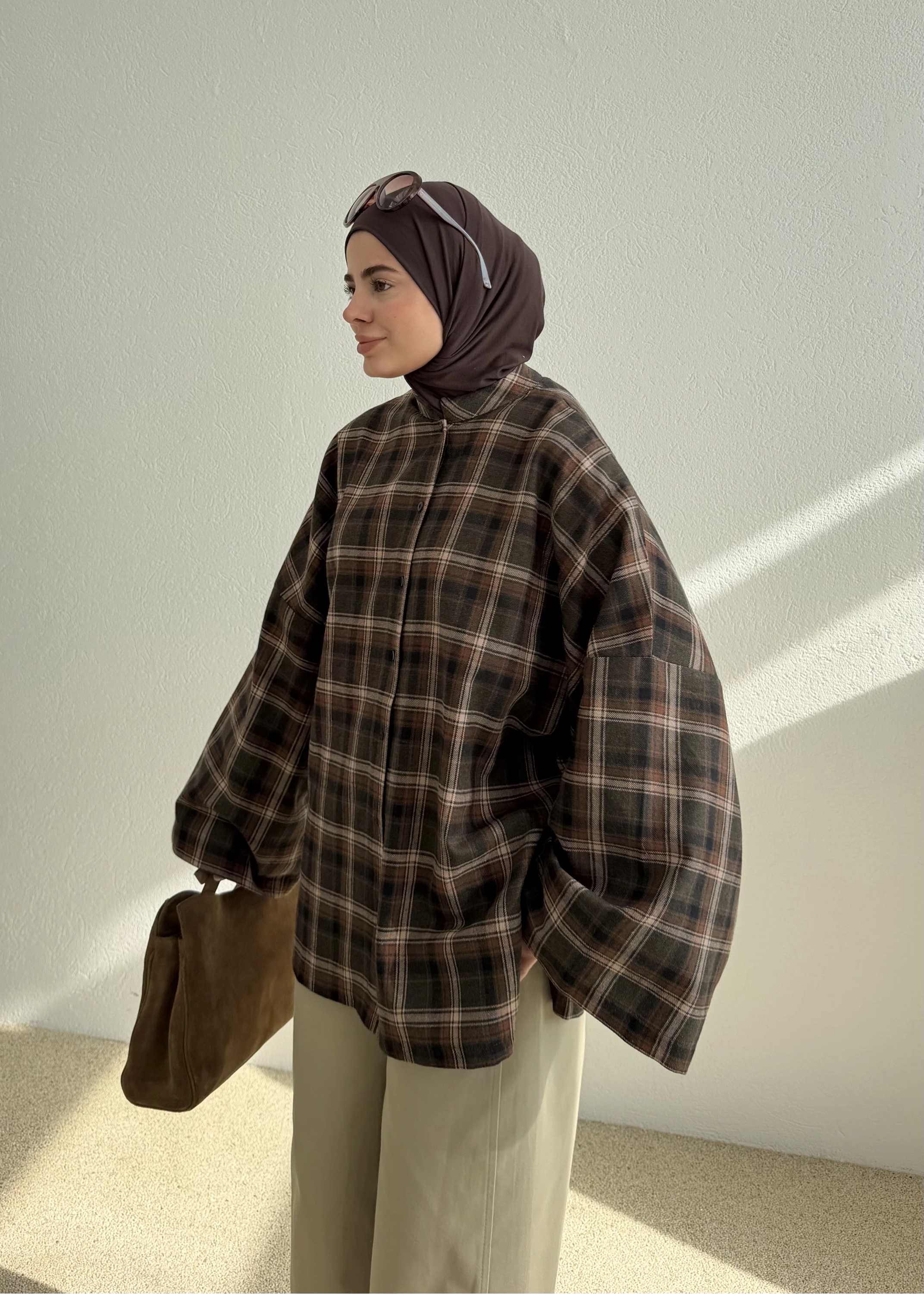 KARELİ ODUNCU GÖMLEK HAKİ