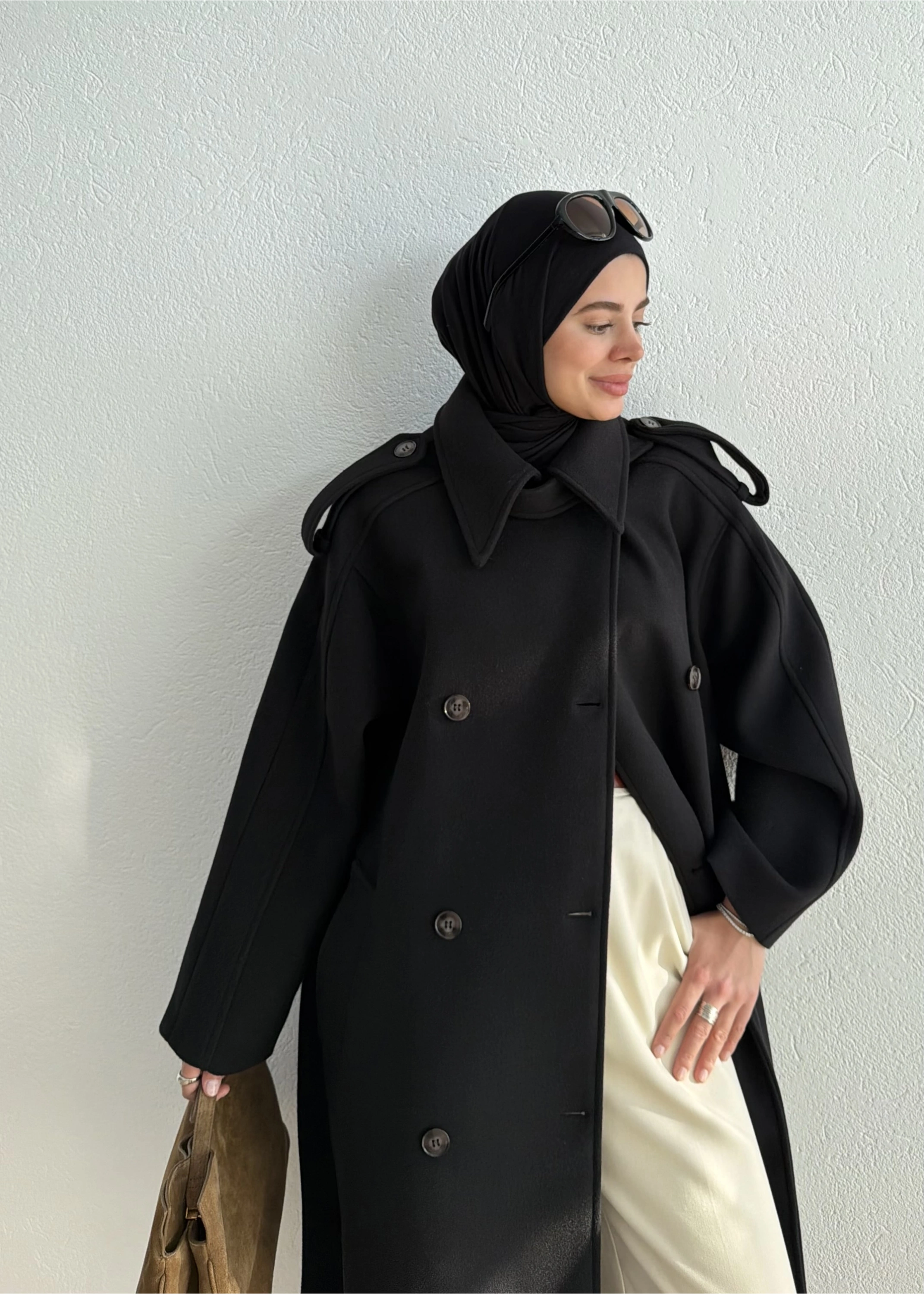 KARPUZ KOL PREMİUM KABAN SİYAH