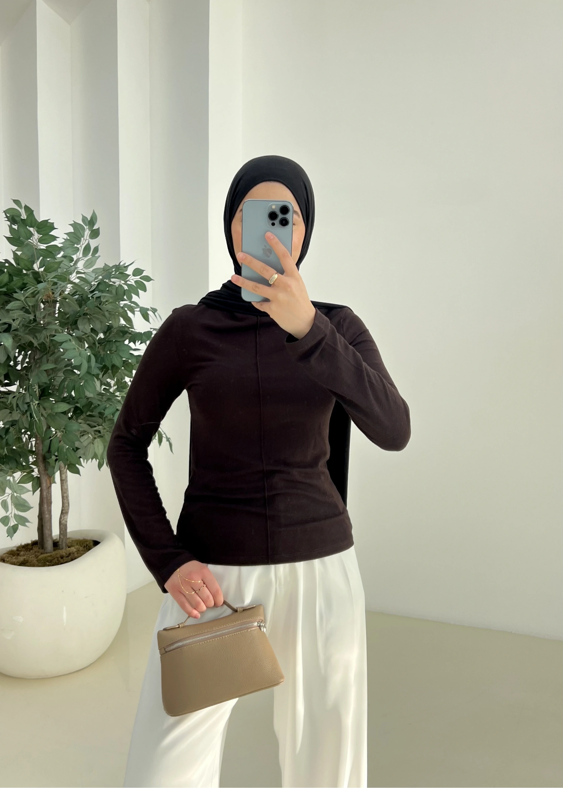 KAŞMİR YÜNLÜ DİLVN BODY acıkahve