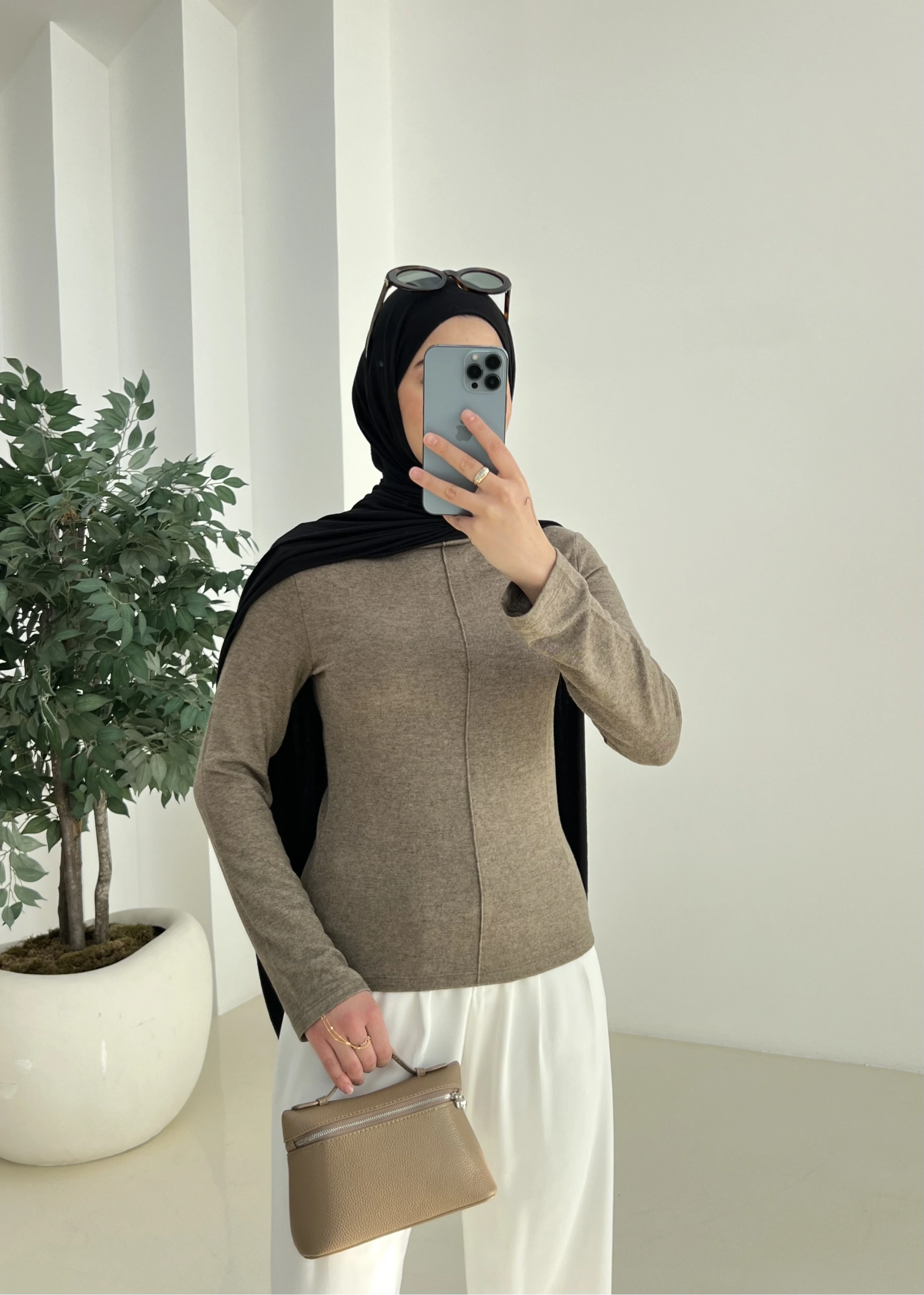 KAŞMİR YÜNLÜ DİLVN BODY yeşil