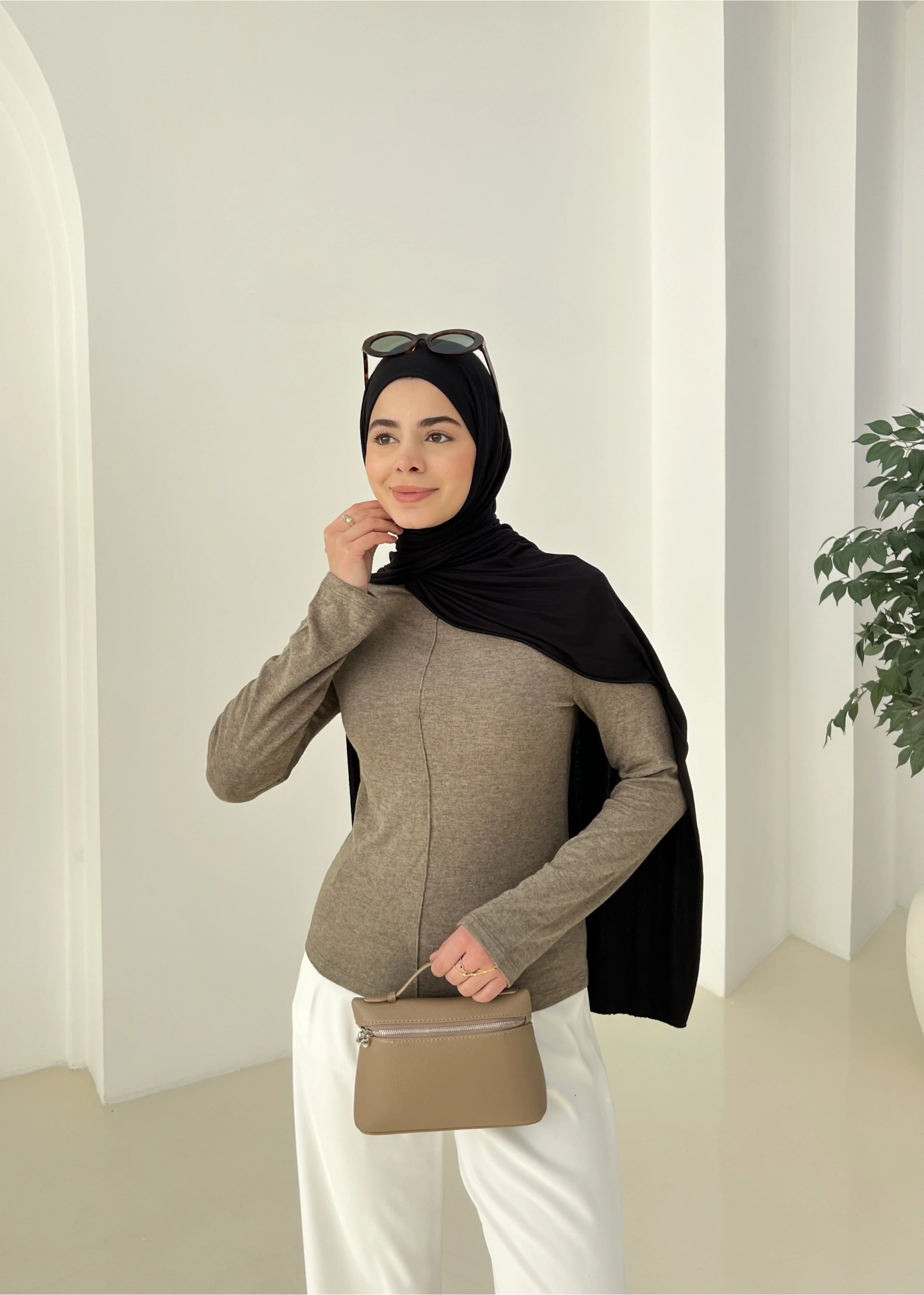 KAŞMİR YÜNLÜ DİLVN BODY yeşil