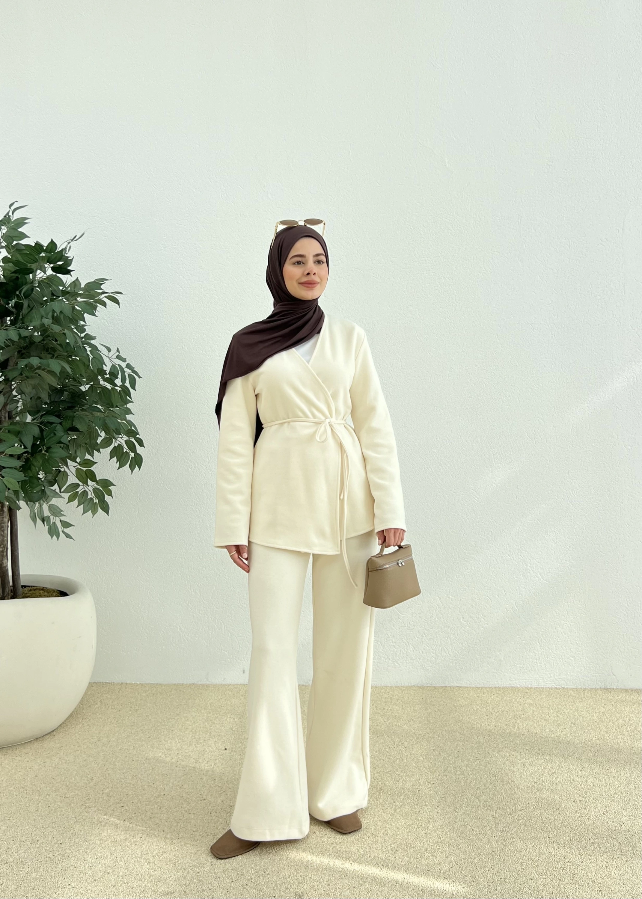 KIŞLIK KRUVAZE TAKIM Bej