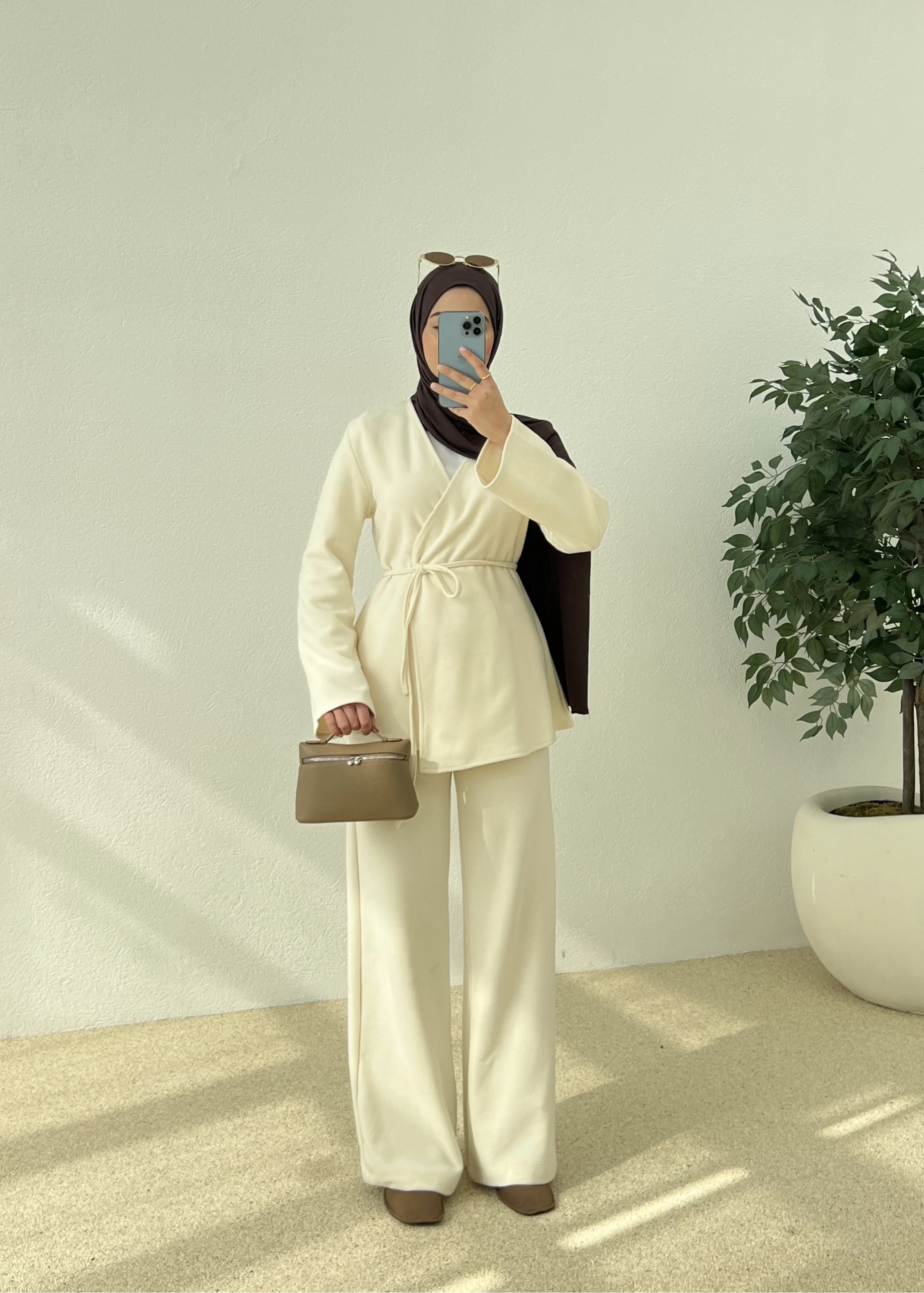 KIŞLIK KRUVAZE TAKIM Bej