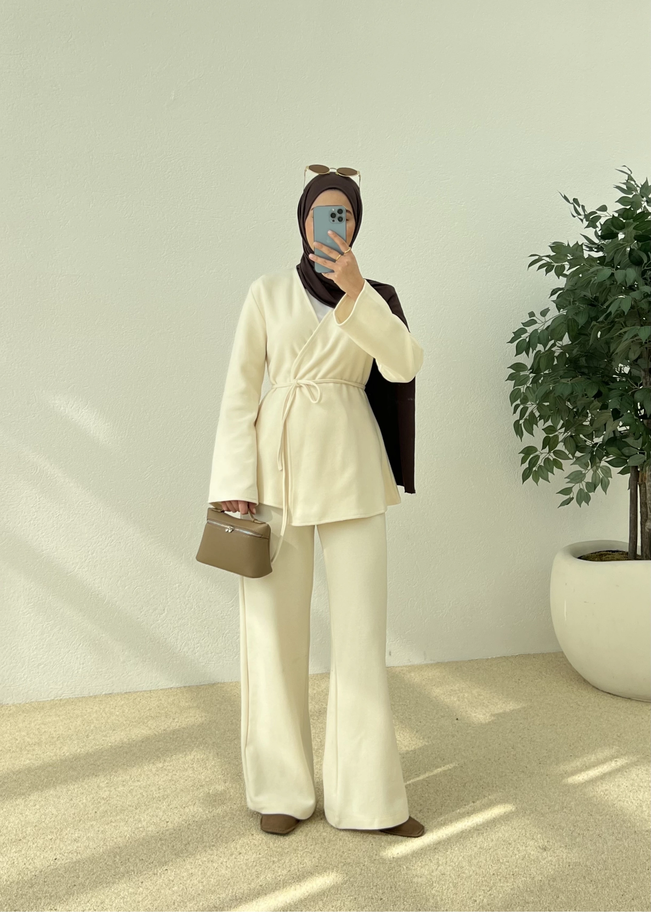 KIŞLIK KRUVAZE TAKIM Bej