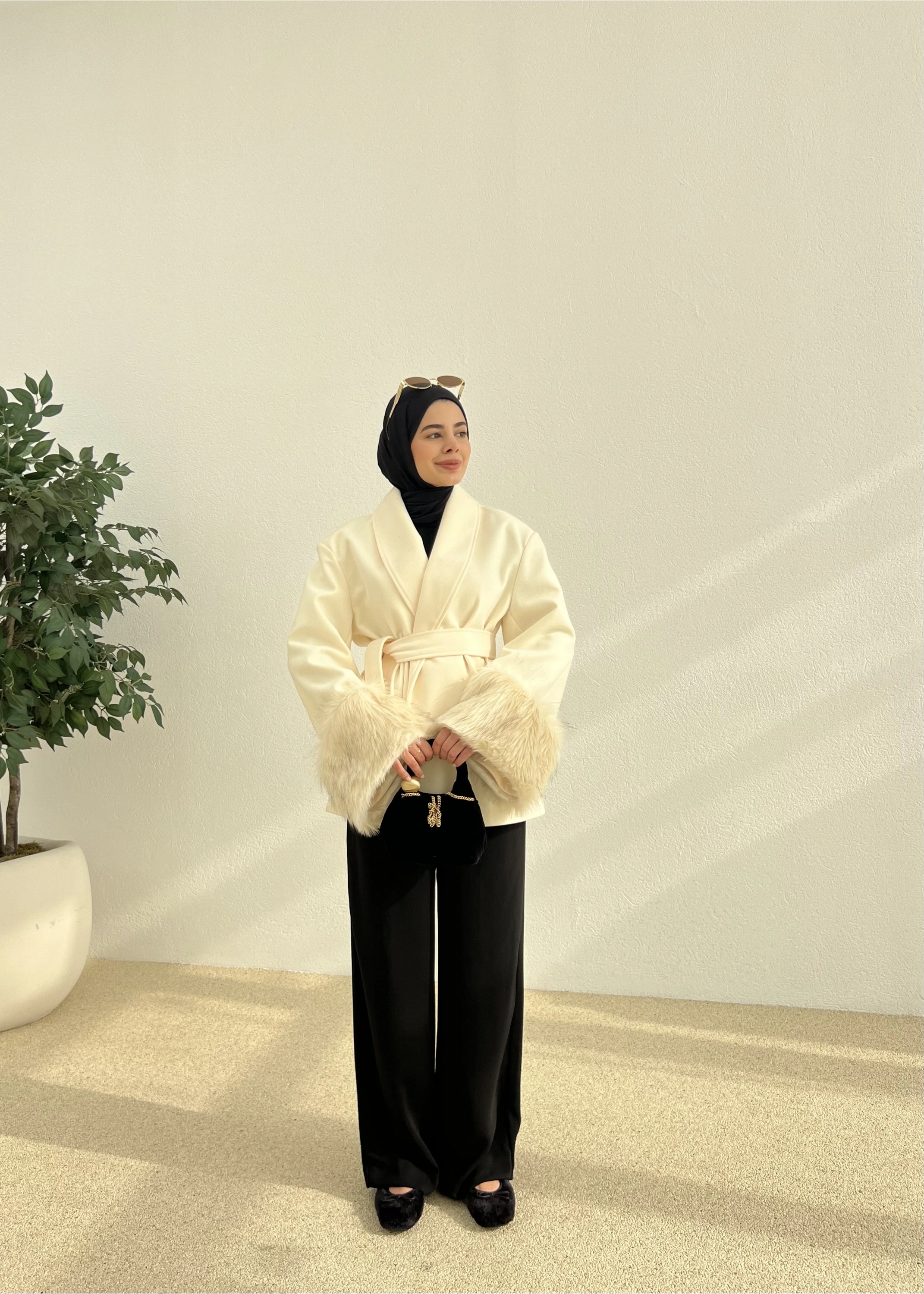 KOL KÜRKLÜ KABAN TEREYAĞ