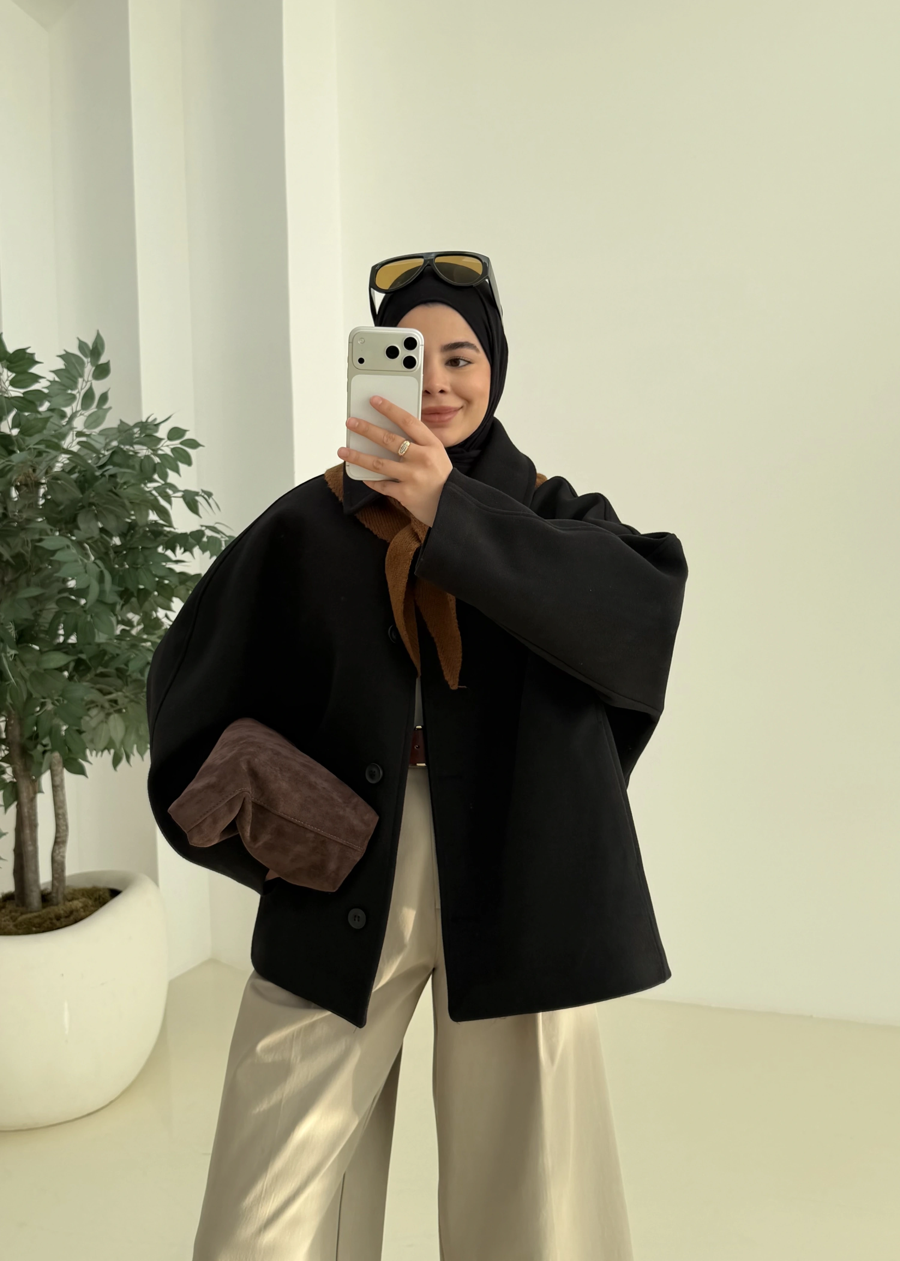 KRT DÜĞMELİ ZR KABAN SİYAH